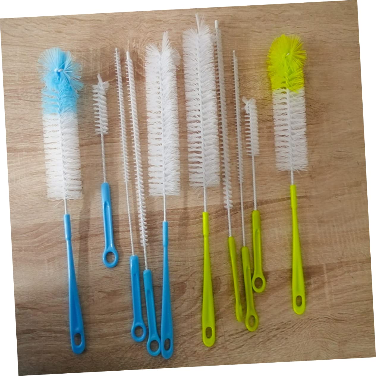 PartyKindom 15stücke Teiliges Babyflaschen-bürsten Hygienische Reinigungsbürsten Für Milchflaschen Trinkflaschen Und Wasserflaschen Flexibler Bürstenkopf Für Schwer Zugängliche Stellen