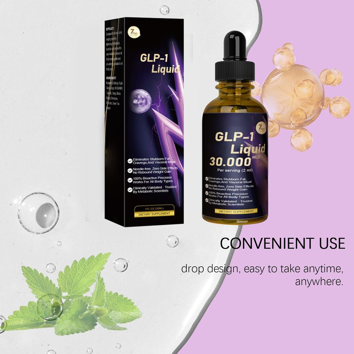 dormorna glp 1 Dormoran GLP-1 Peptide Complex Serum, Dormorna GLP-1 Liquid Peptide Complex Serums, GLP-1 Drops, Relief of Skin Strain, for All Body Types (2 x 30 ml) : Amazon.sg: Health, Household and Personal Care