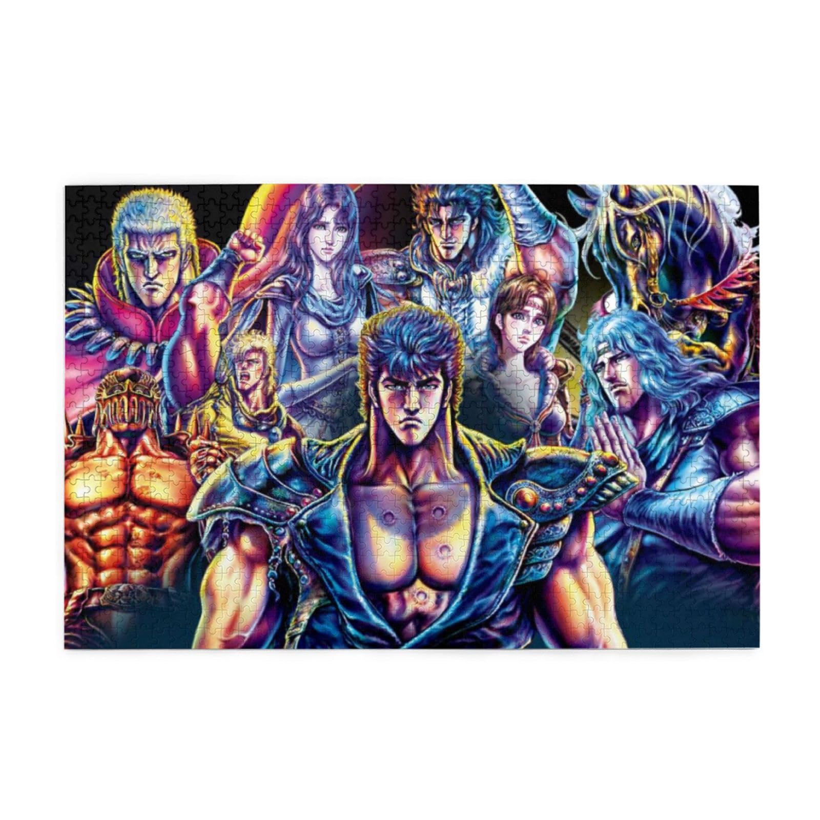 Amazon.co.jp: 北斗の拳 ジグソーパズル 1000ピースパズル 収納