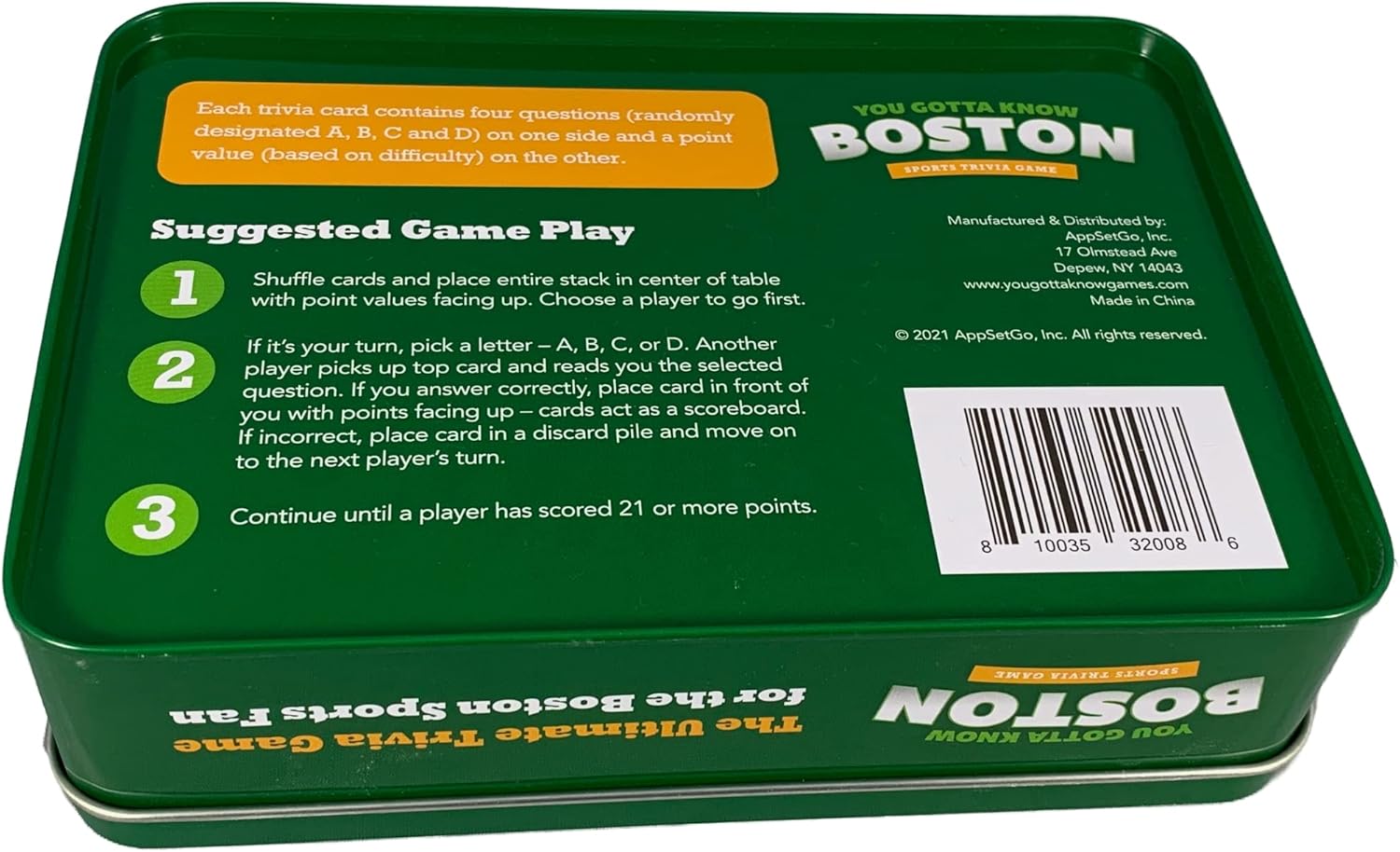 You Gotta Know Boston - Sports Trivia Game - Image 3