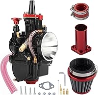 Vista 10 de Carburador PWK de 21, 24, 26, 28, 30, 32 y 34 mm, carburador de carreras universal, motor 2T, 4T para Dirt Bike, Motocross, motocicleta, scooter