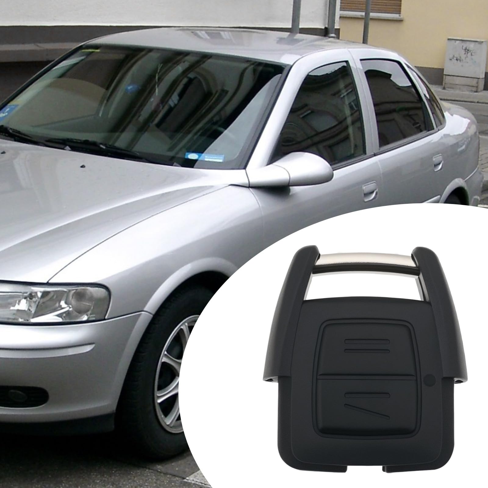 1 x klucz zdalny z 2 przyciskami, nadajnik 433 MHz z kartą elektroniczną kompatybilny z Opla, kompatybilny z Zafira