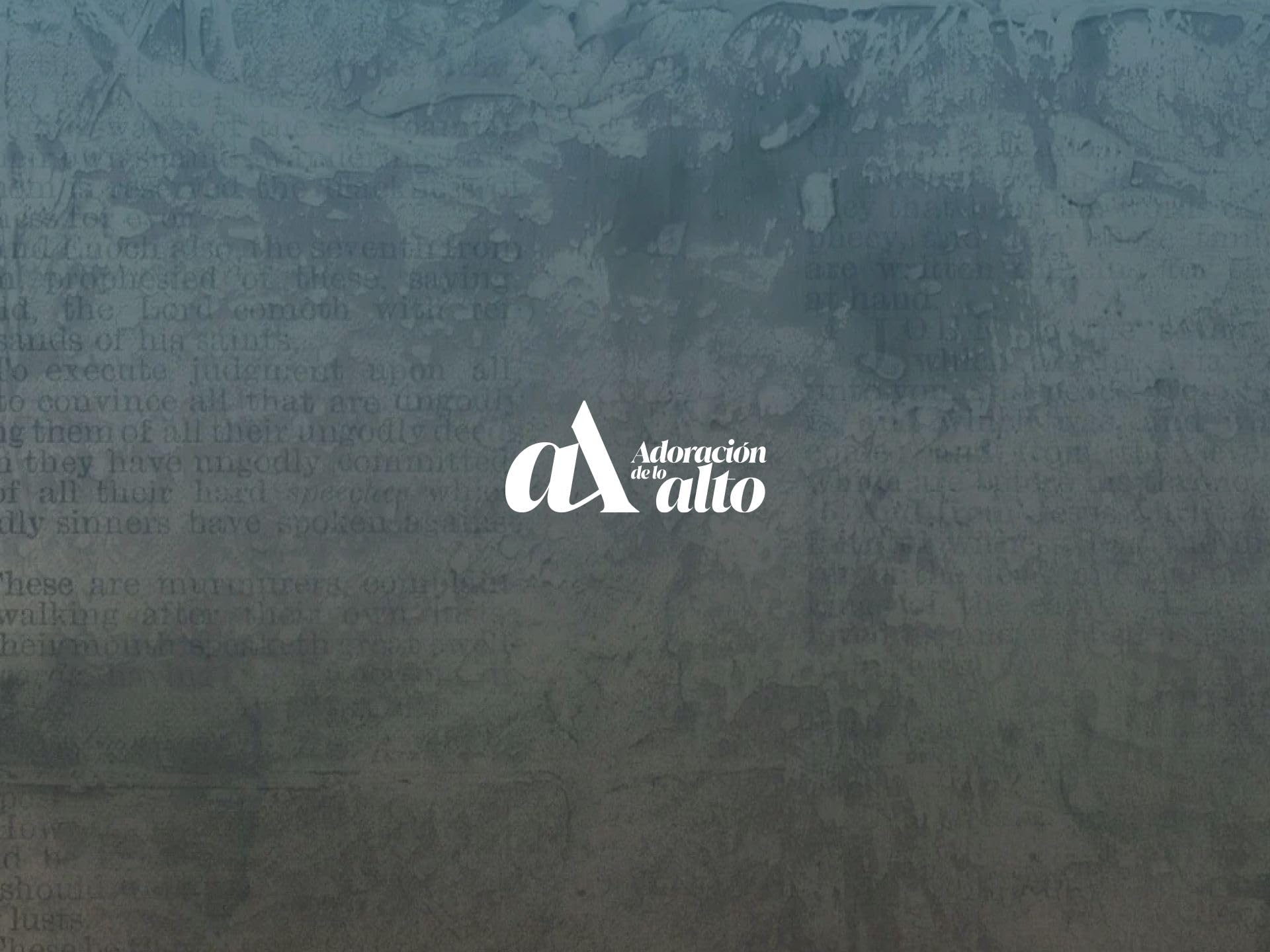 Adoración de lo Alto