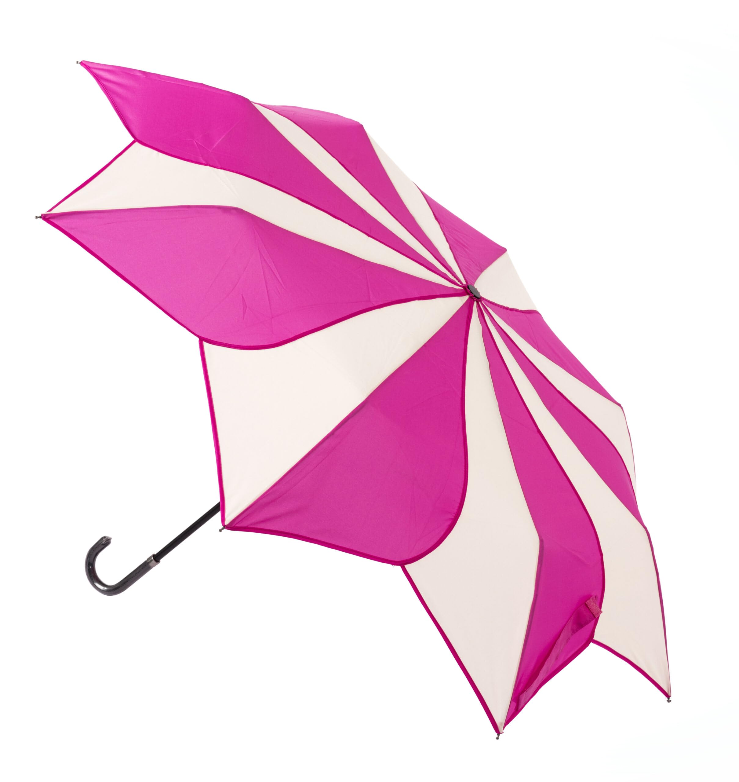Soake Everyday Swirl Folding Umbrella Pink/Cream
