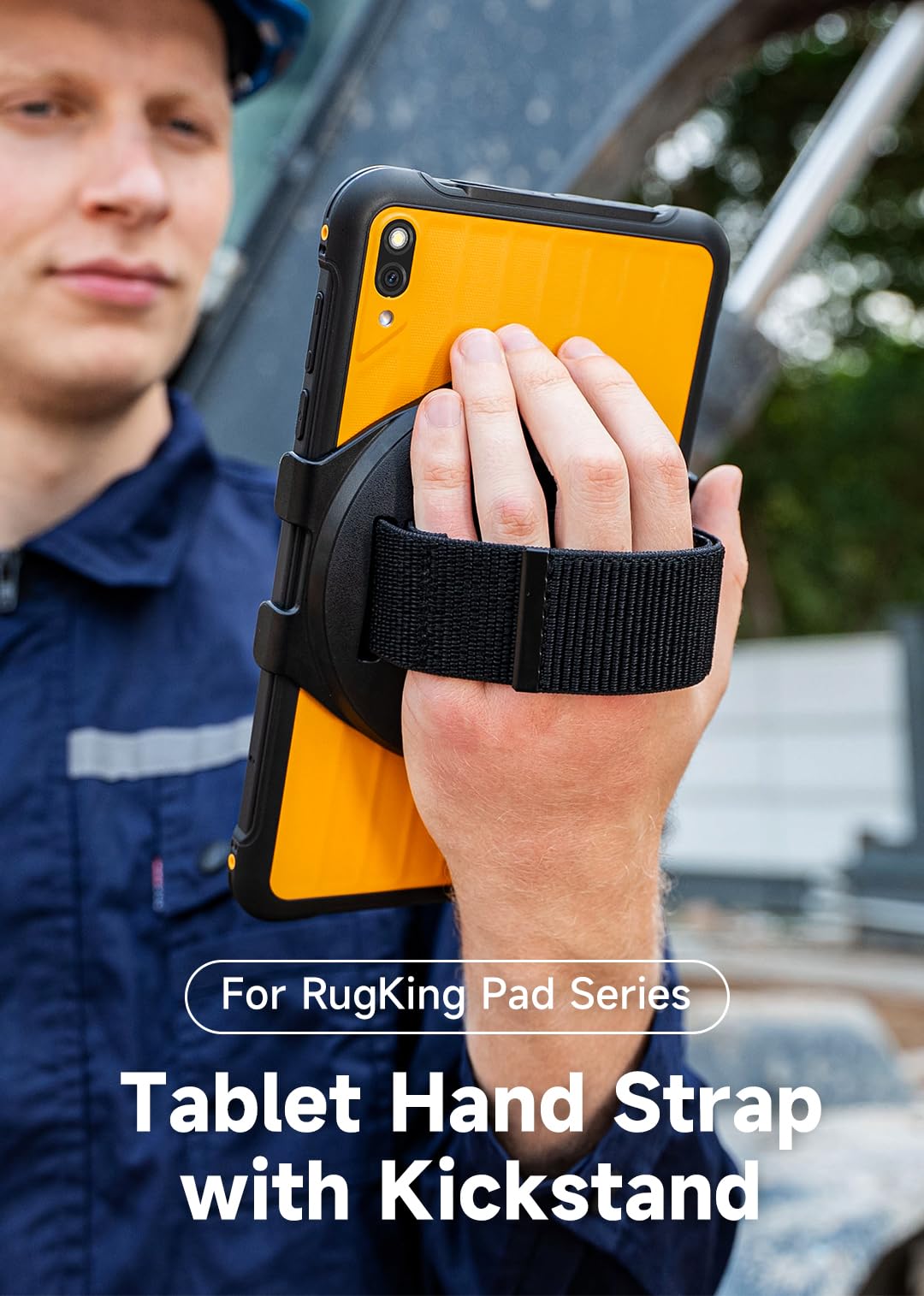 Ulefone RugKing Pad Pro Dragonne robuste pour tablette avec béquille