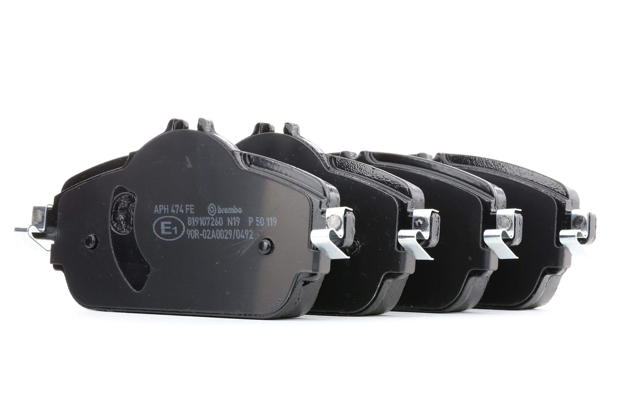 Brake Pads Set fits MERCEDES C180 1.6 Front 2014 on M274.910 Brembo 0004204500