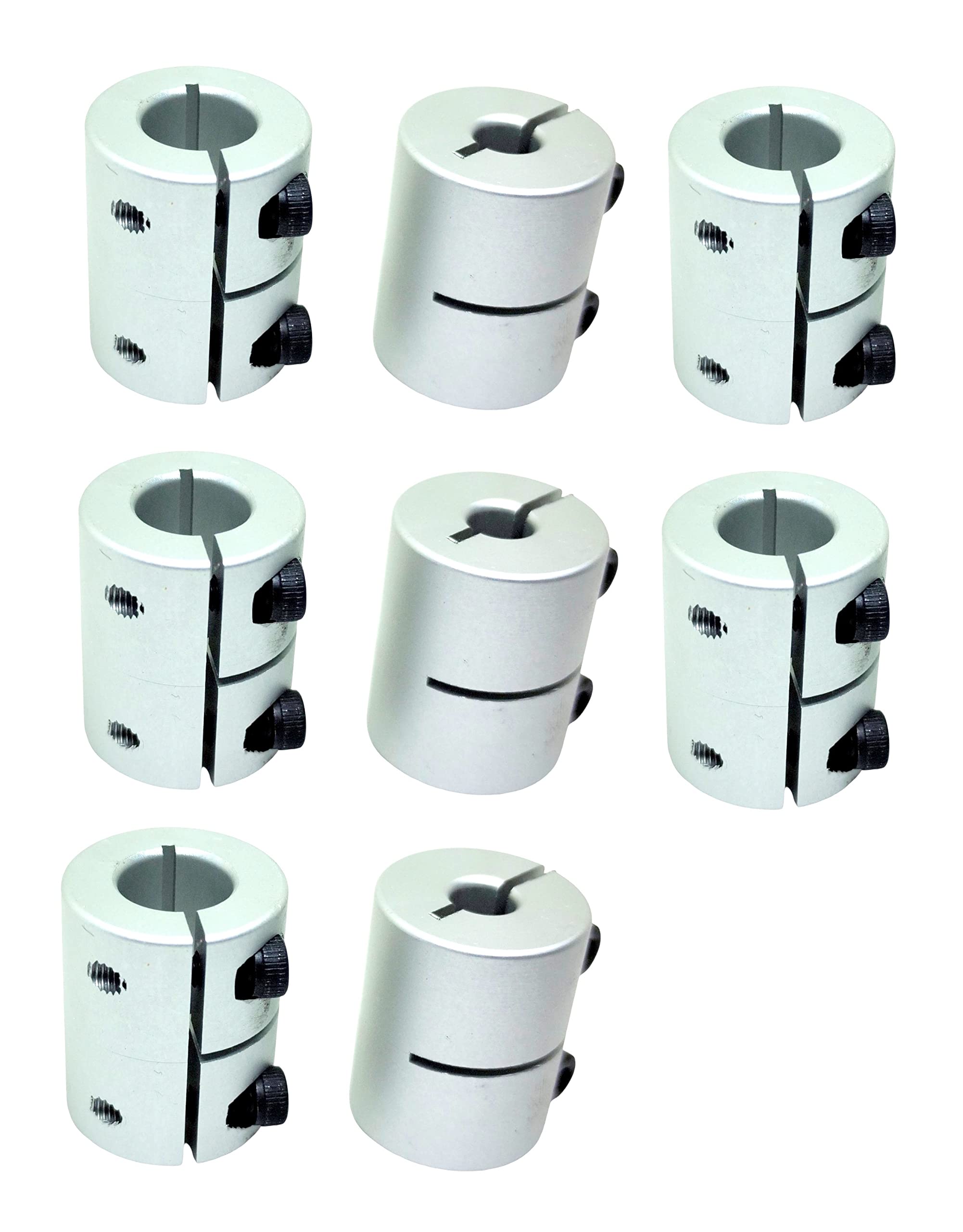 INVENTO 8Pcs 6x10mm Motor Jaw Shaft Coupler Aluminum 6mm to 10mm Rigid Self Centering Coupling for 3D Printer Z Axis Nema 17 Stepper Motor DIY (B0BS16Z4YF) Amazon Price History, Amazon Price Tracker