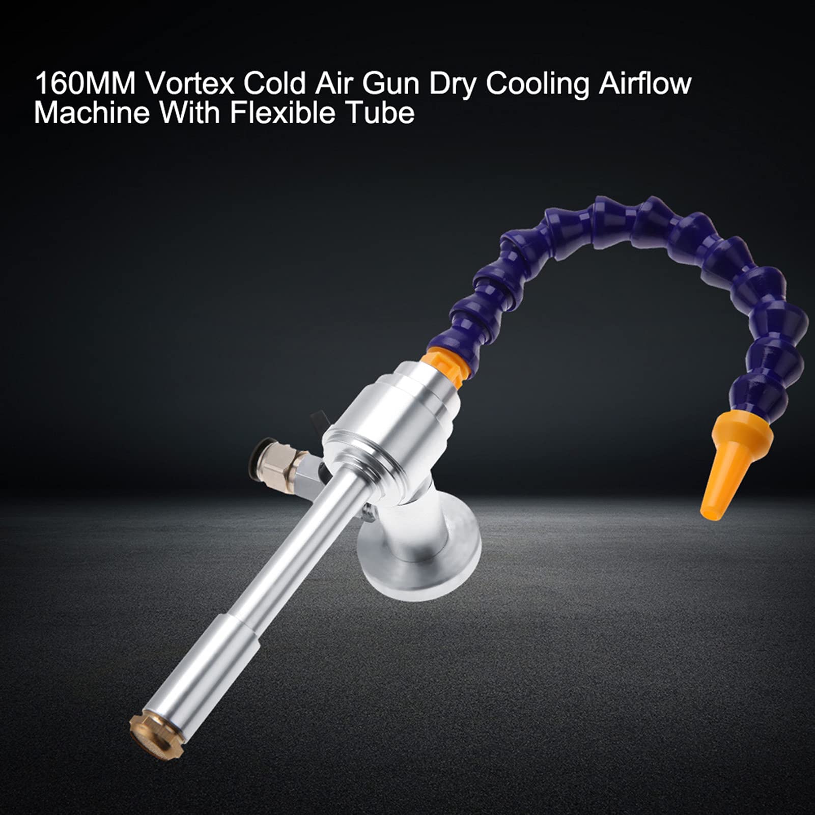 Air Blow Gun Professional Cold Air Dry Cooling Gun 160mm Vortex Cold ...