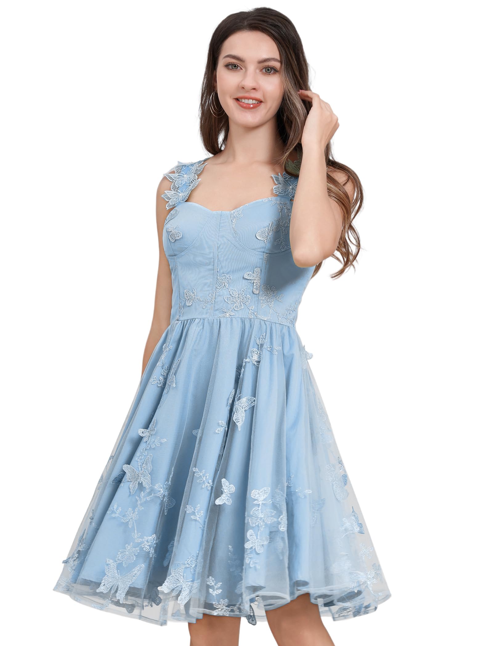 Robe corset formelle confortable qui sublime la silhouette pour invitées de mariage - 7