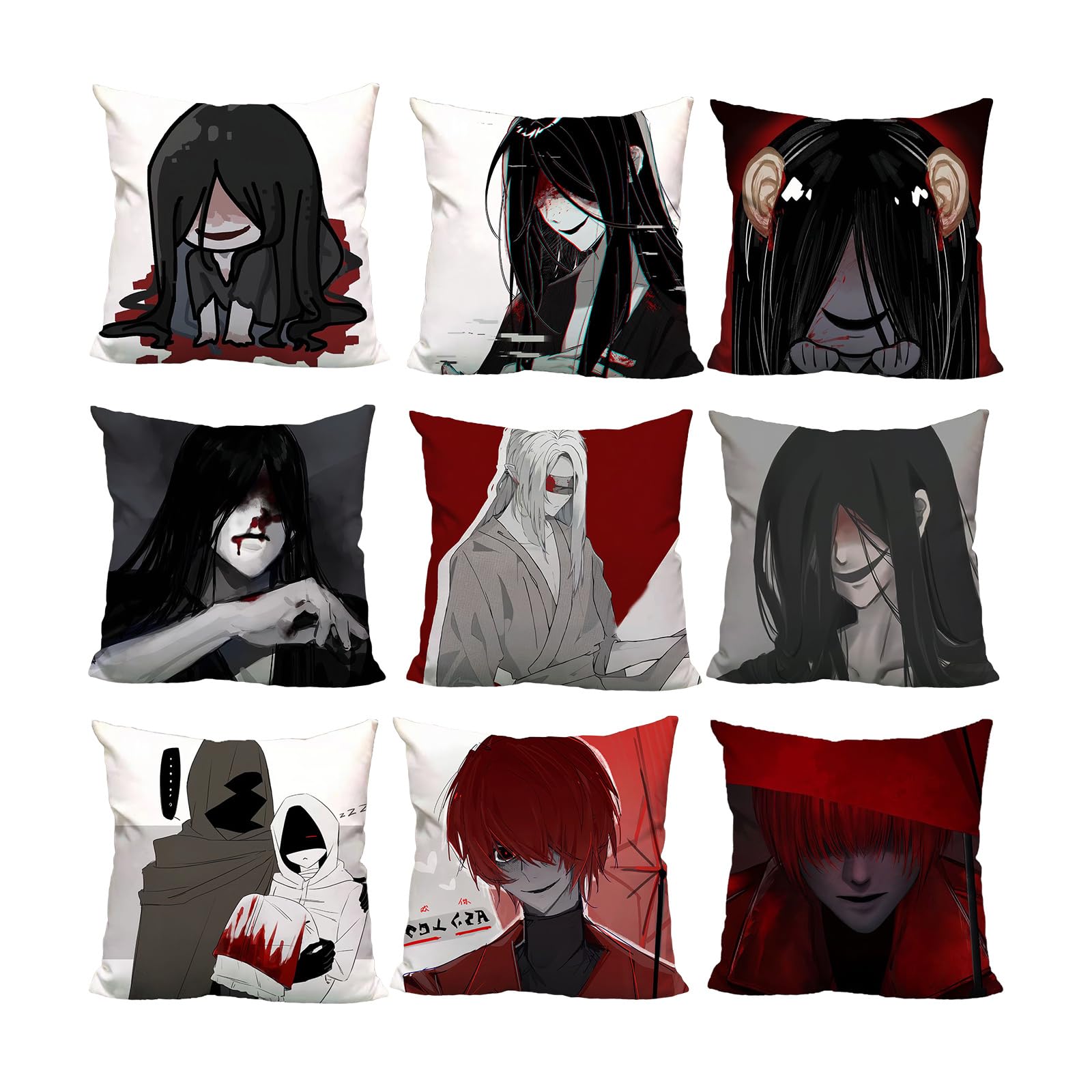 Amazon.co.jp: [SDCADQ文字化化 周辺 抱き枕 這いばい男 男鬼 赤い傘の