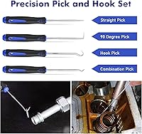 Vista 3 de GLK Juego de herramientas de extracción de moldura automática, kit de herramientas de palanca de plástico, herramienta de palanca, herramienta