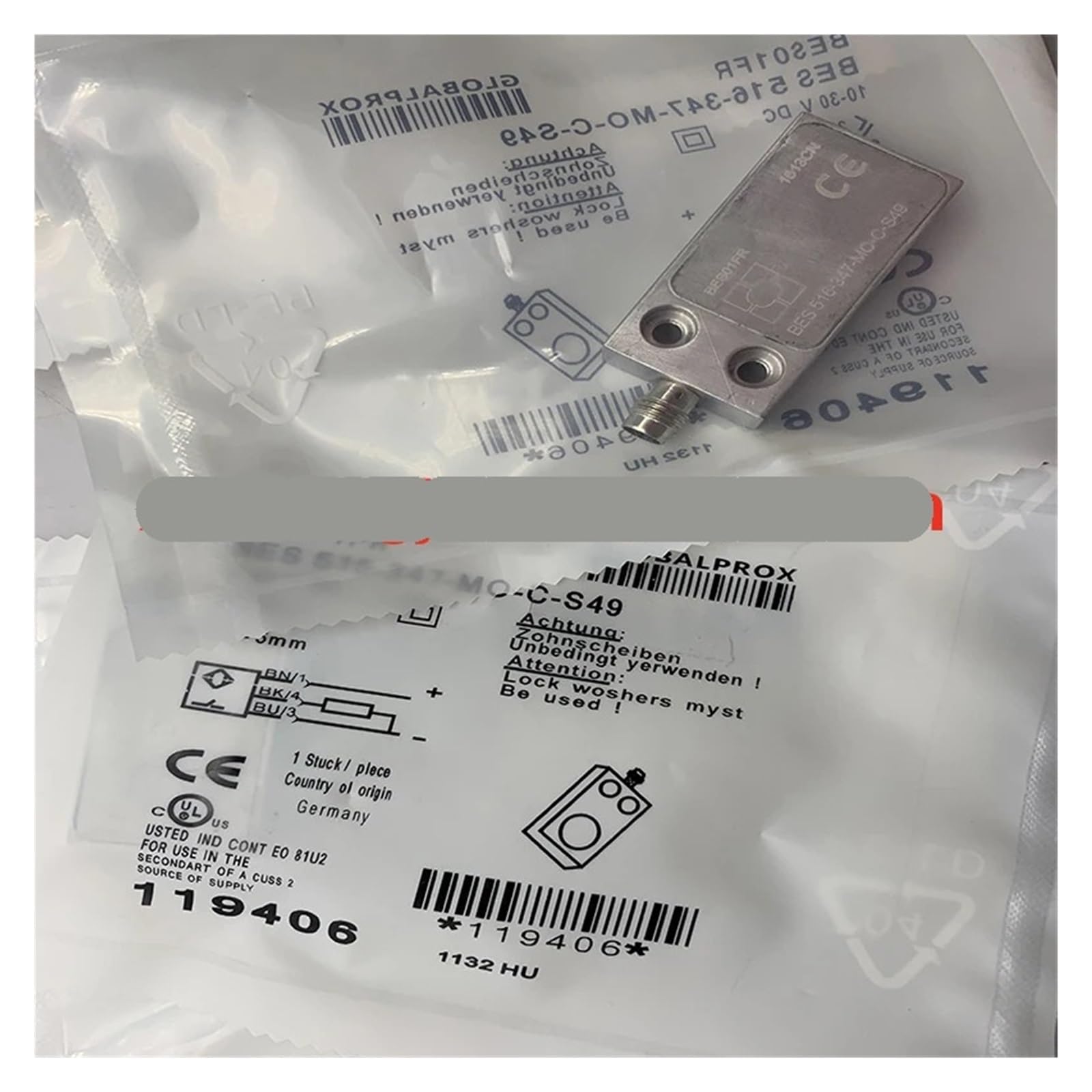 Tpkmvgap One Color 1Pcs Sensor Inductance Switch Besg04ed-Psc50f-Bp02 Besg04ed-Poc50f-Bp02(Besg04ed-Psc50f-Bp02)