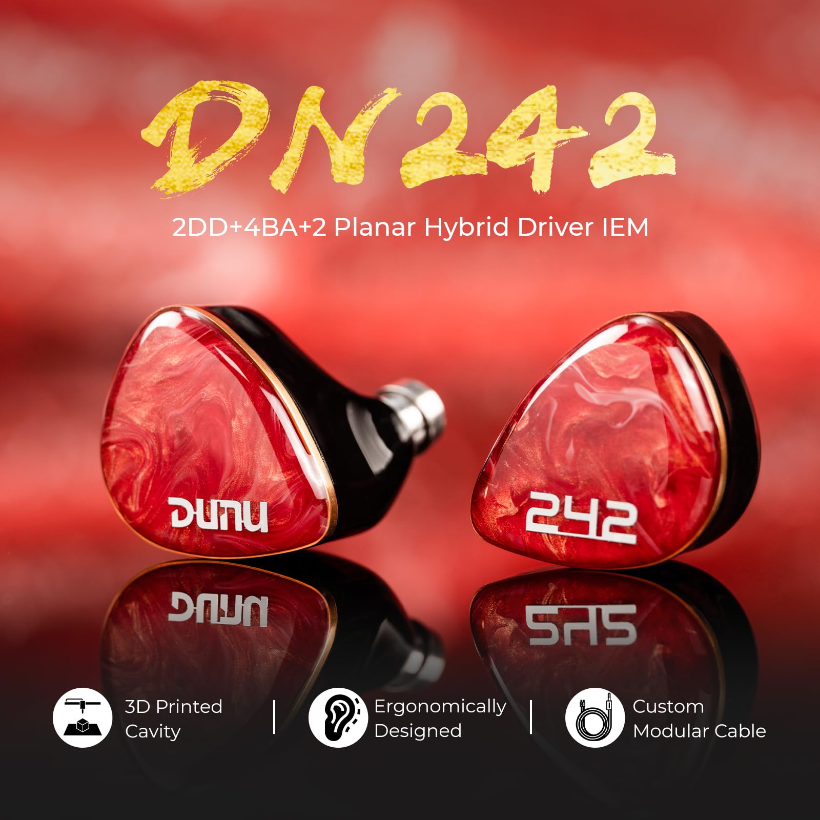 Amazon.co.jp: HiFiGo有線 イヤホン モニターイヤホン イヤモニ DUNU