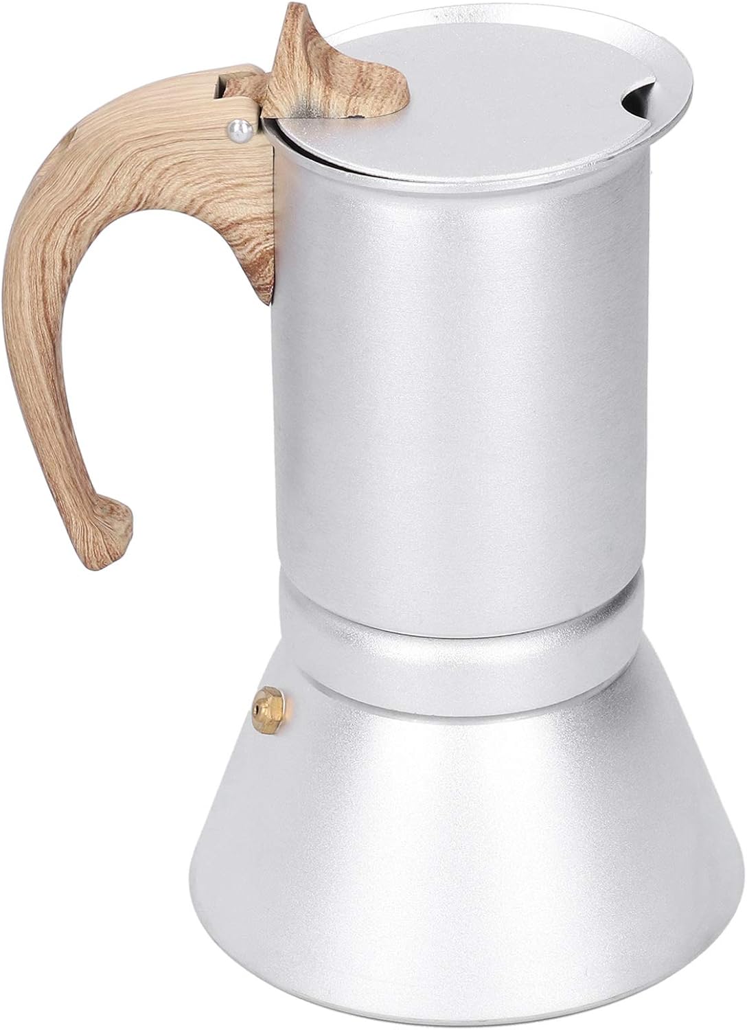 エスプレッソとコーヒーメーカー 耐久性と頑丈な300mlコーヒーポットストーブトップモカメーカーケトルホームキャンプオフィスのコーヒー愛好家のための良い圧力保持 豪華な