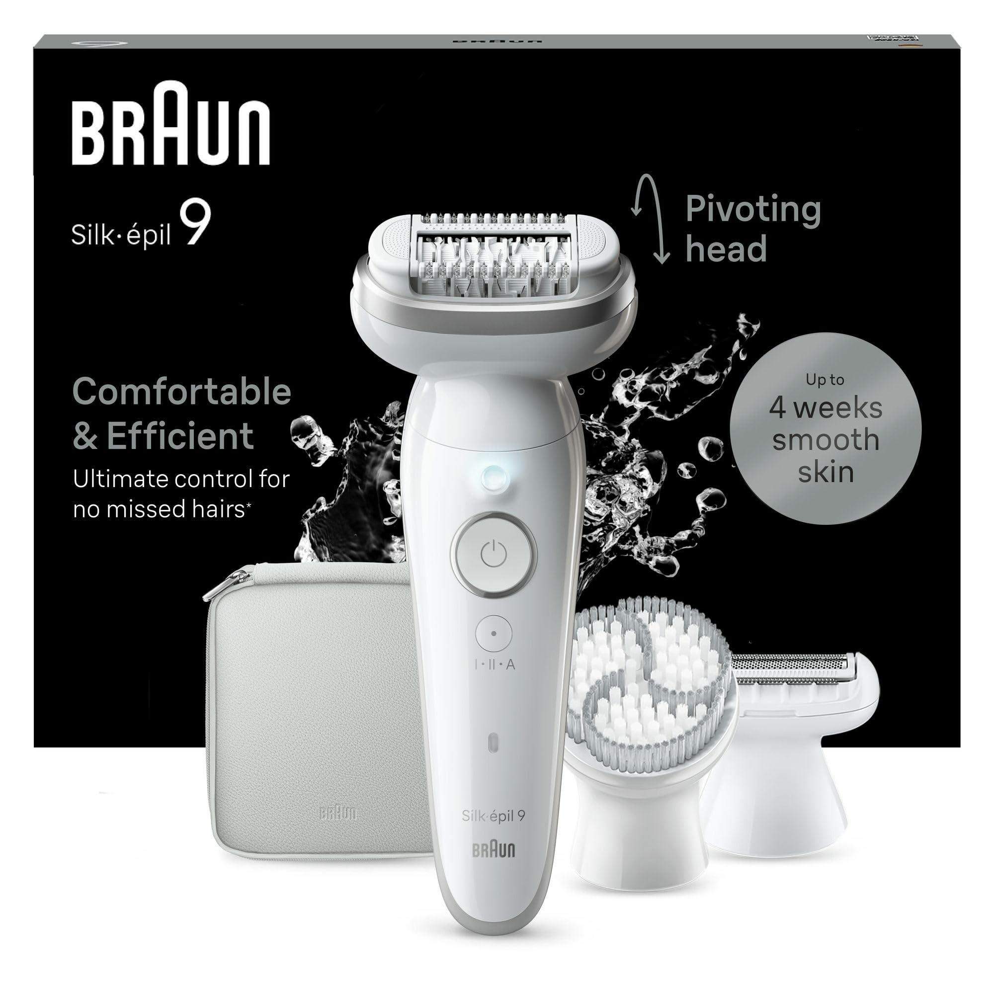 Image secondaire de Braun Silk-épil 9 Épilateur Électrique Femme Wet & Dry - Peau Lisse Durable