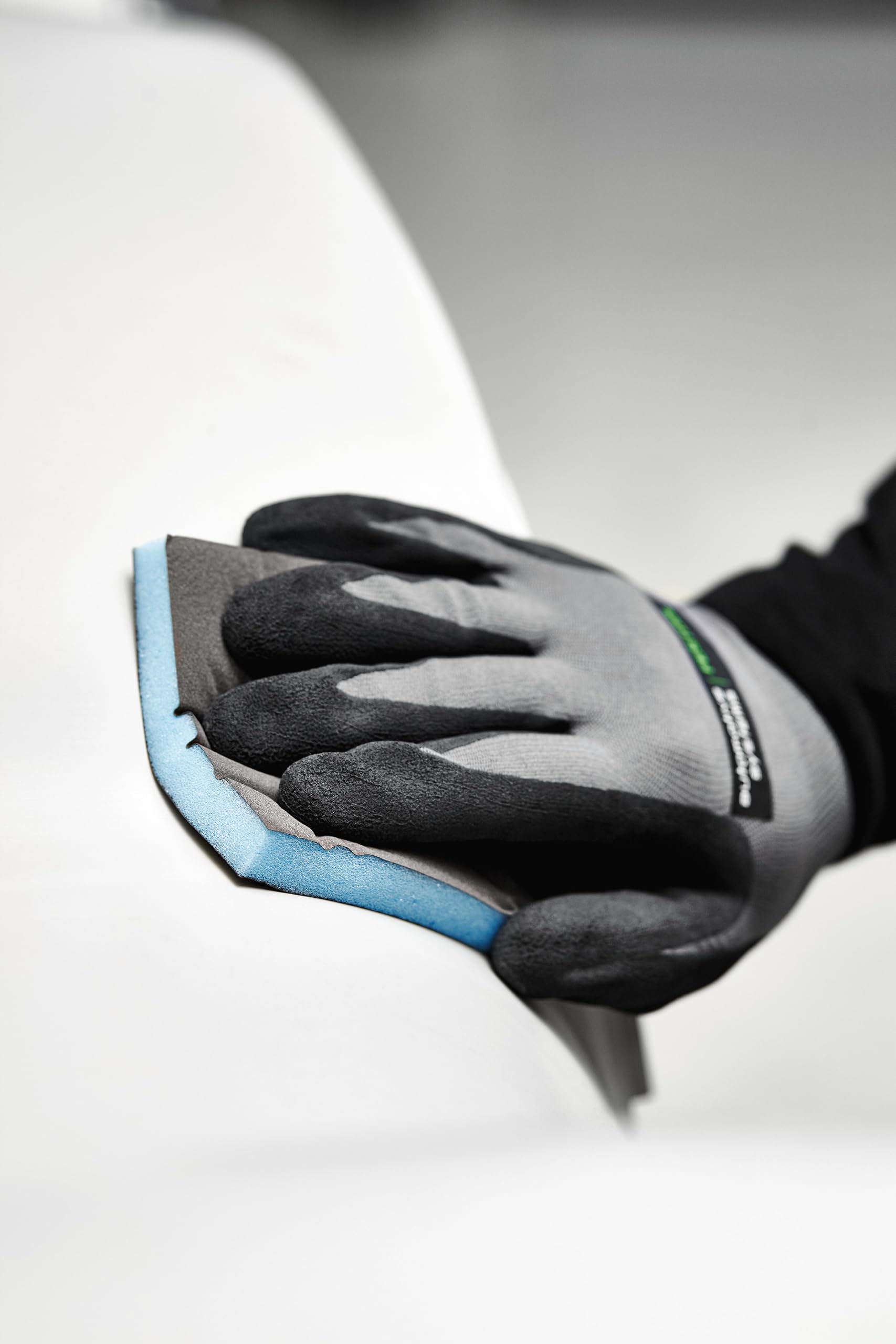 Festool 6X Granat Schleifschwamm 98x120x13 mm - Körnung P220 | Einseitiger Handschleifblock für Lack, Farbe und Spachtel - Granat Schleifmittel mit Keramik und Aluminiumoxid