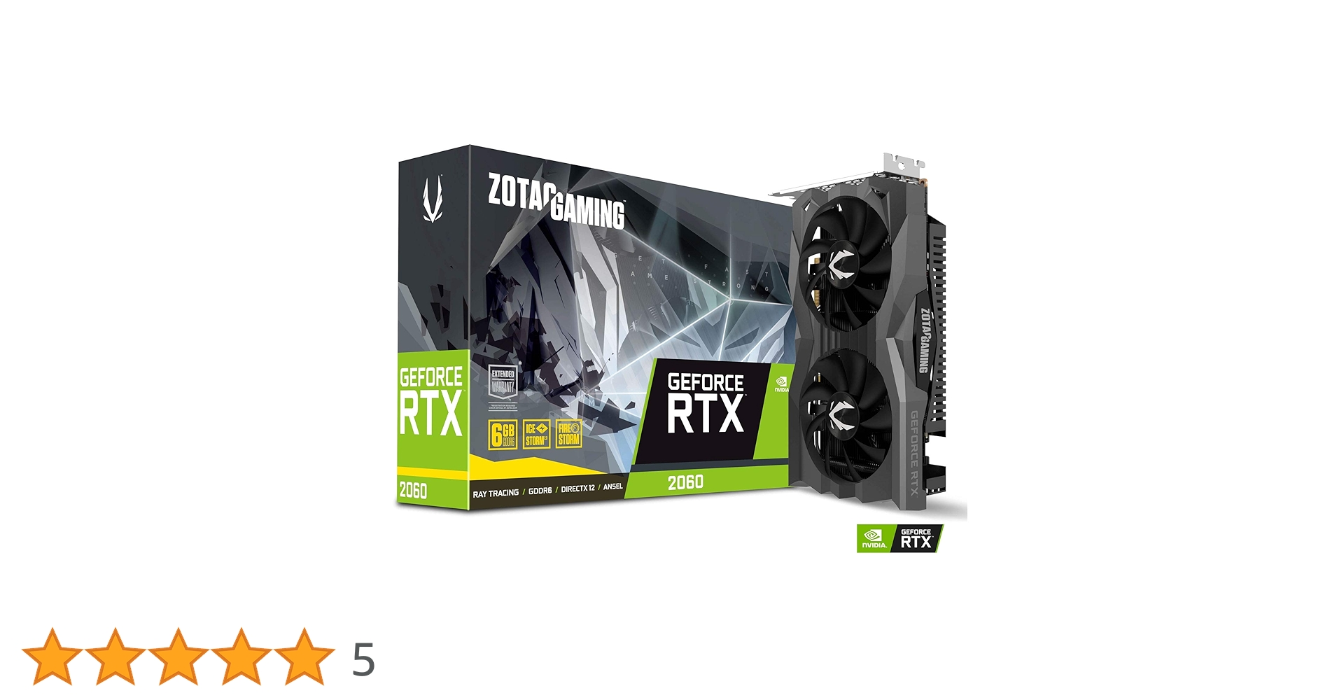 ZOTAC RTX 2060 6G 動作確認済み ZOTAC GAMING GeForce RTX 2060 Twin Fan | ZOTAC NVIDIA