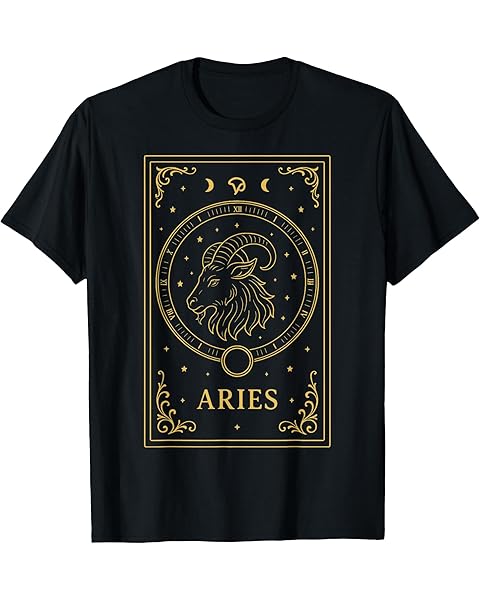Aries Tarot Card T-Shirt