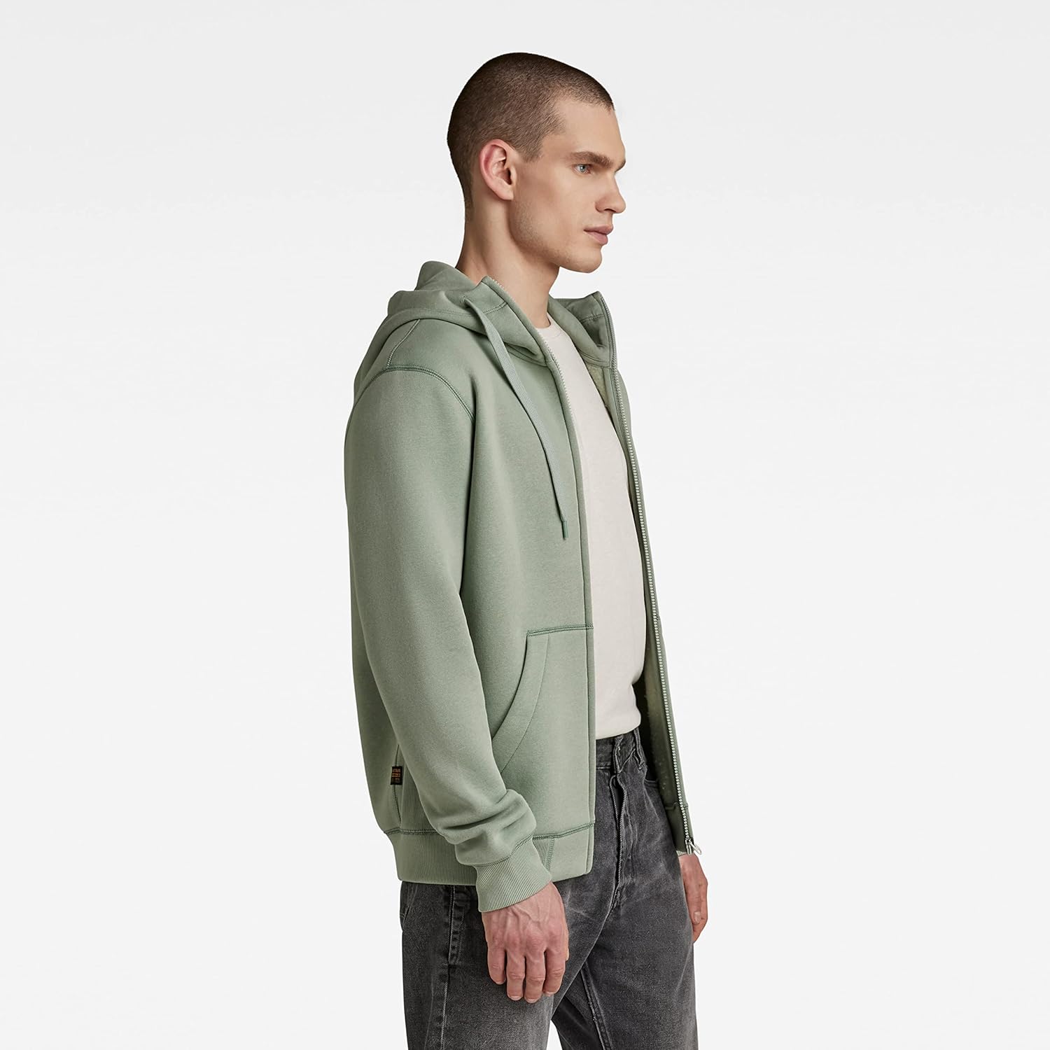 G-STAR mens Premium Core Hooded Sweater - Image 3