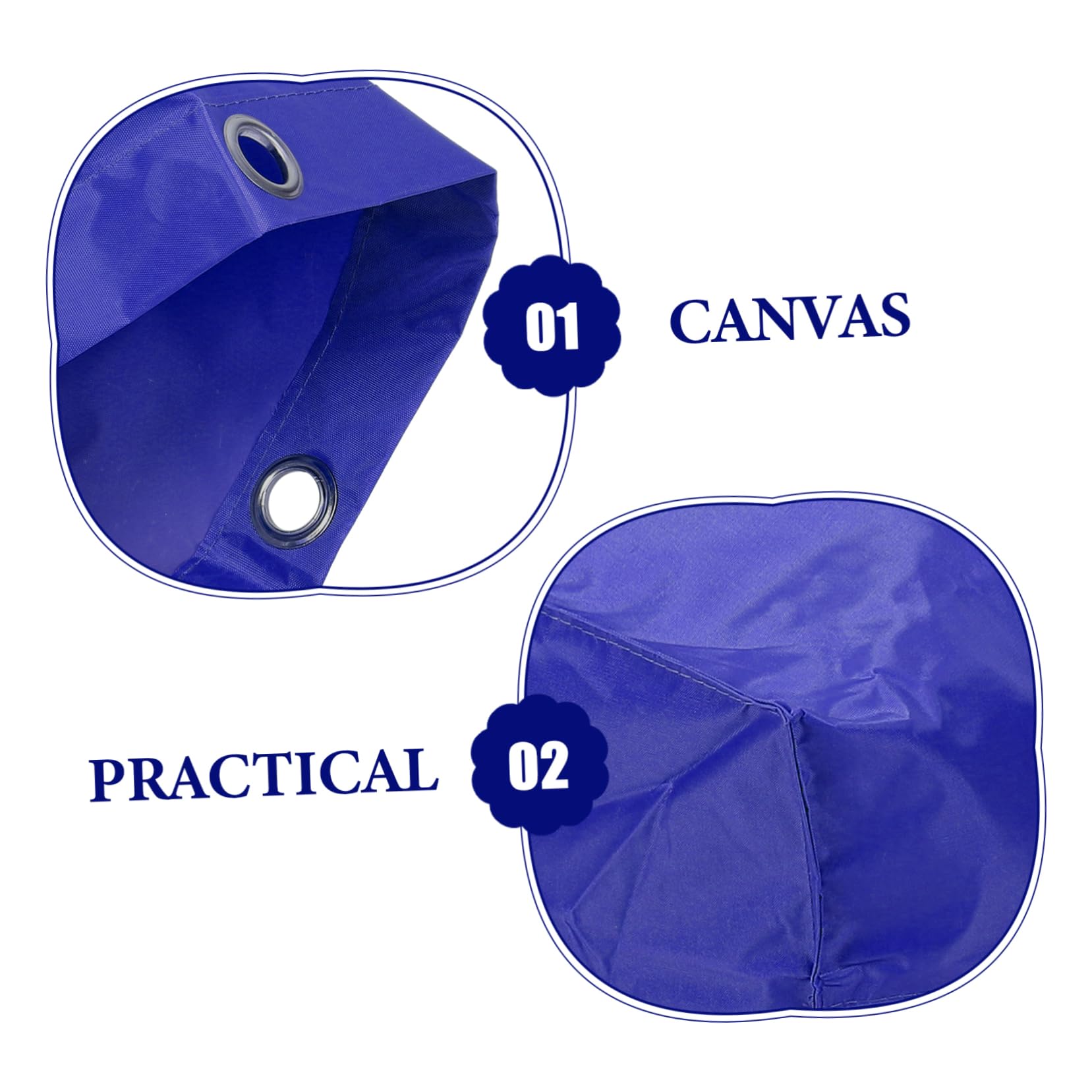 OSOLADY Canvas Janitorial Bag Replacement Cleaning Supply Bag for Housekeeping