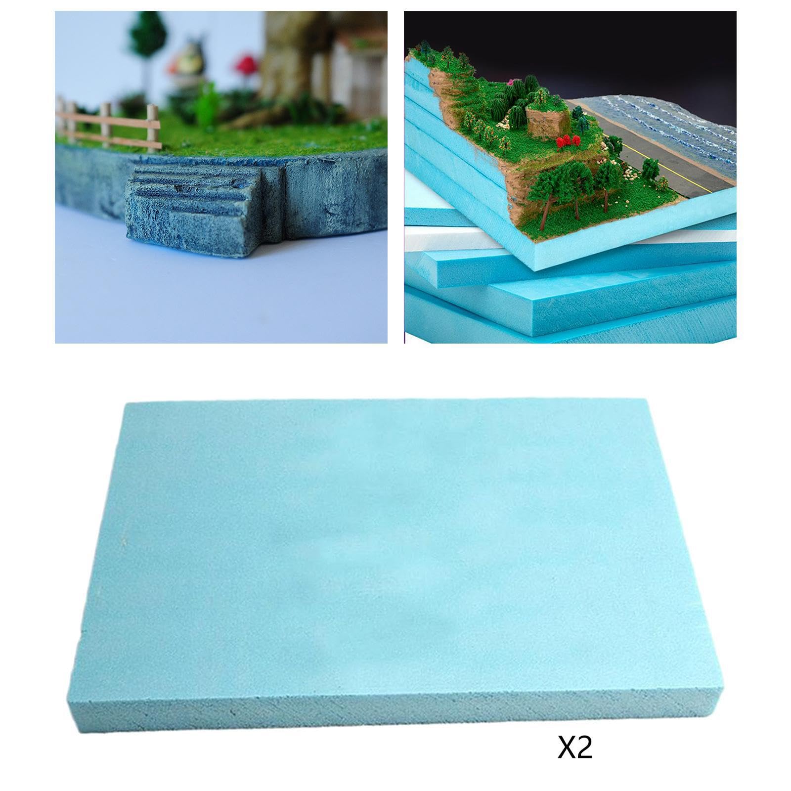 IOIUSKKU Materiali architettonici di base per diorama in scenica per modelli di costruzione e progetti creativi di artigianato per bambini, modelli di