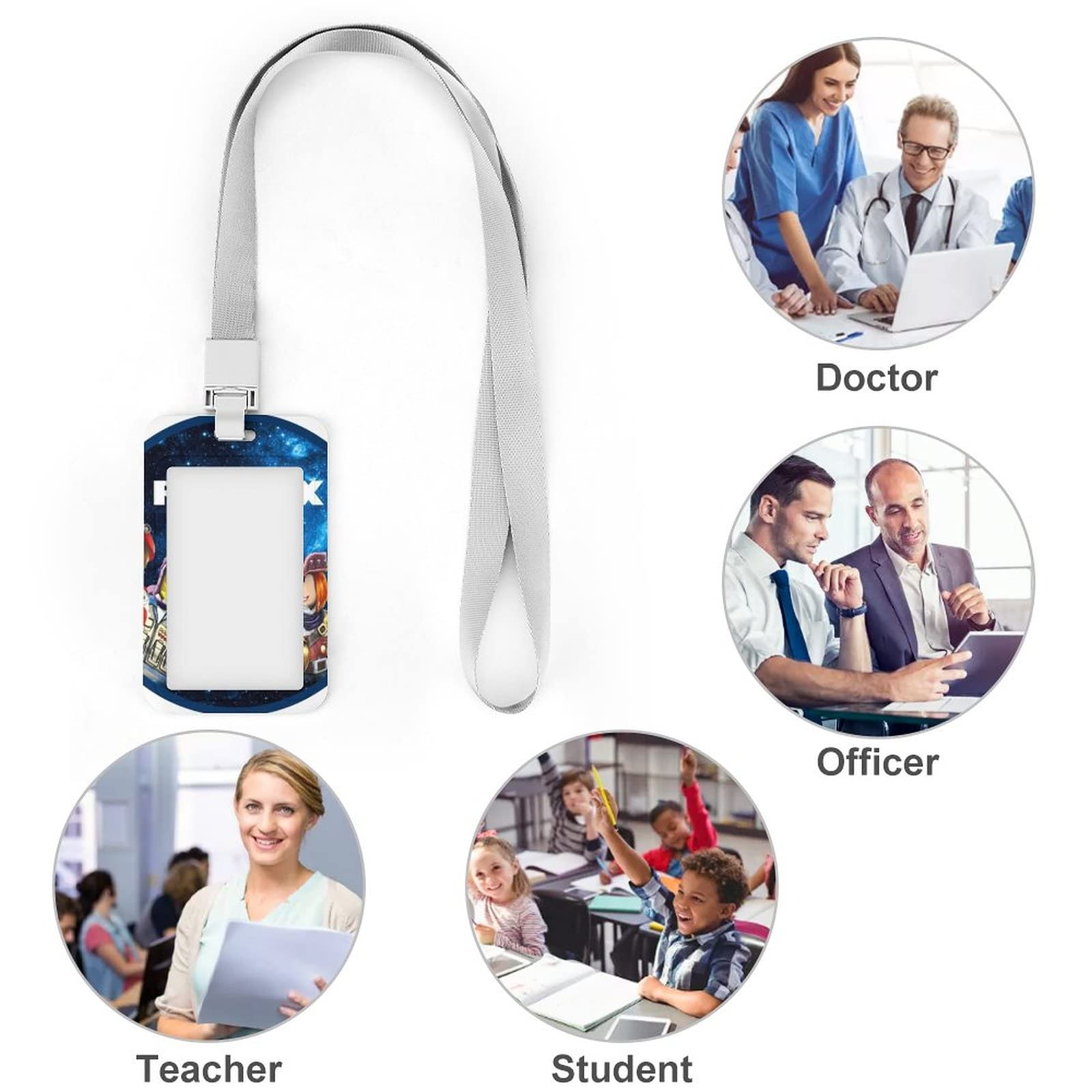 Amazon.co.jp: ロブロックス IDカードホルダー ネームホルダー 社員証