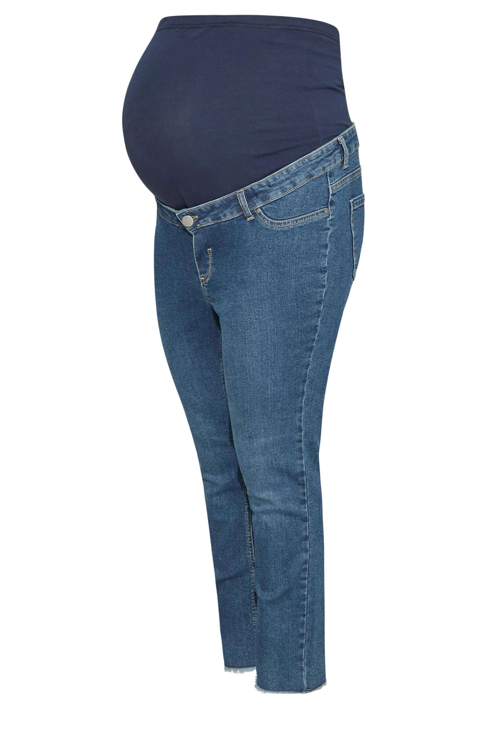 YoursBump It Up Maternity Curve Stretch Straight Leg Jeans - Women's - Plus Size Curve