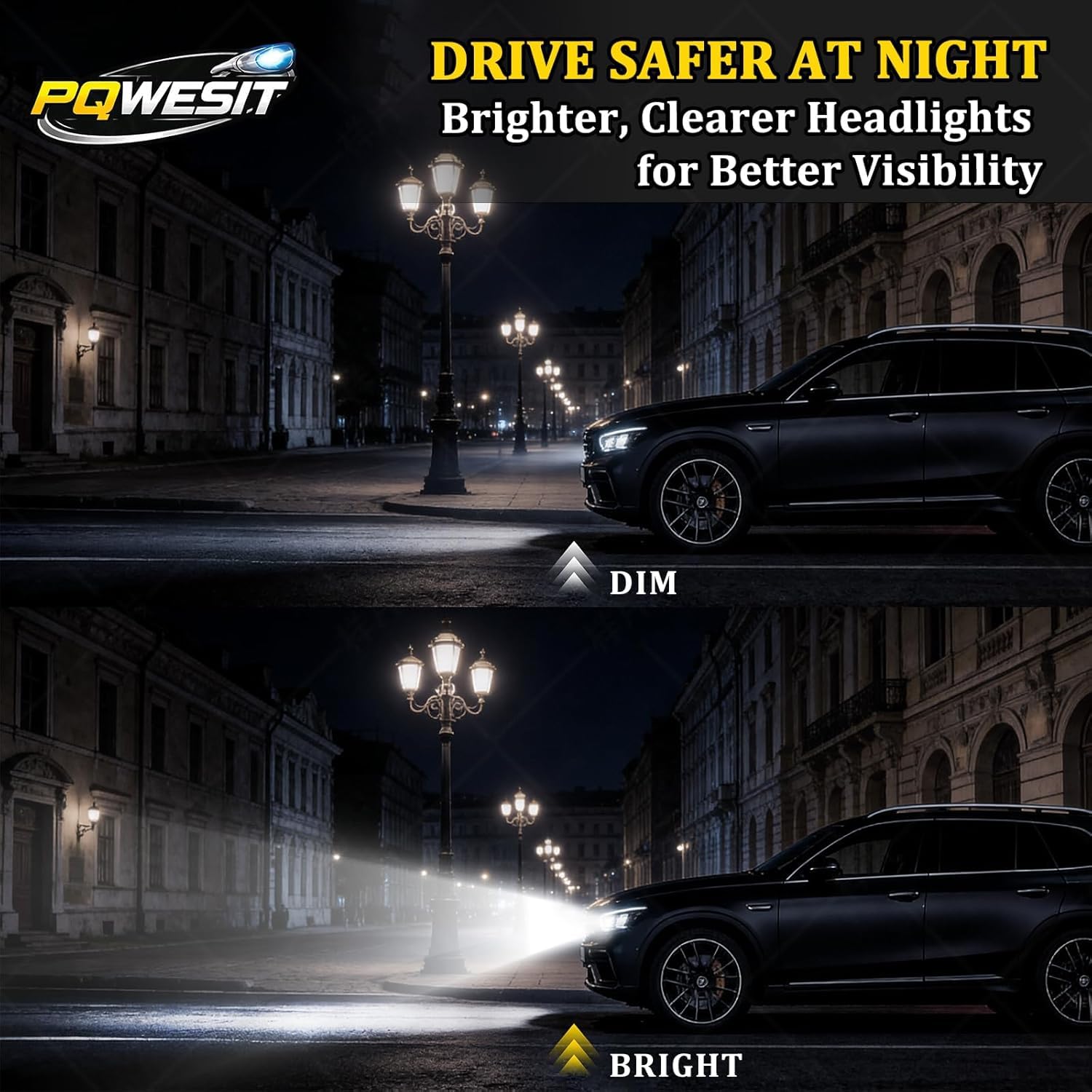 Car Headlight Restoration Kit – Headlight Cleaner & Restorer Kit with Restoration Spray, No Power Tools Required, Restores Yellowed & Oxidized Headlights to Like-New Clarity, For All Vehicle Types - 4