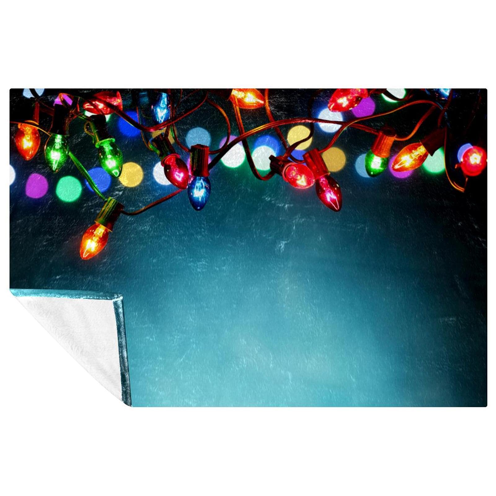Décoration de Noël pour lit et canapé le cadeau idéal et chaud de fin d'année