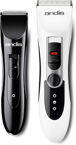 Andis 24610 Select Cut Combo Kit de corte de pelo para el hogar, 13 piezas, blanconegro