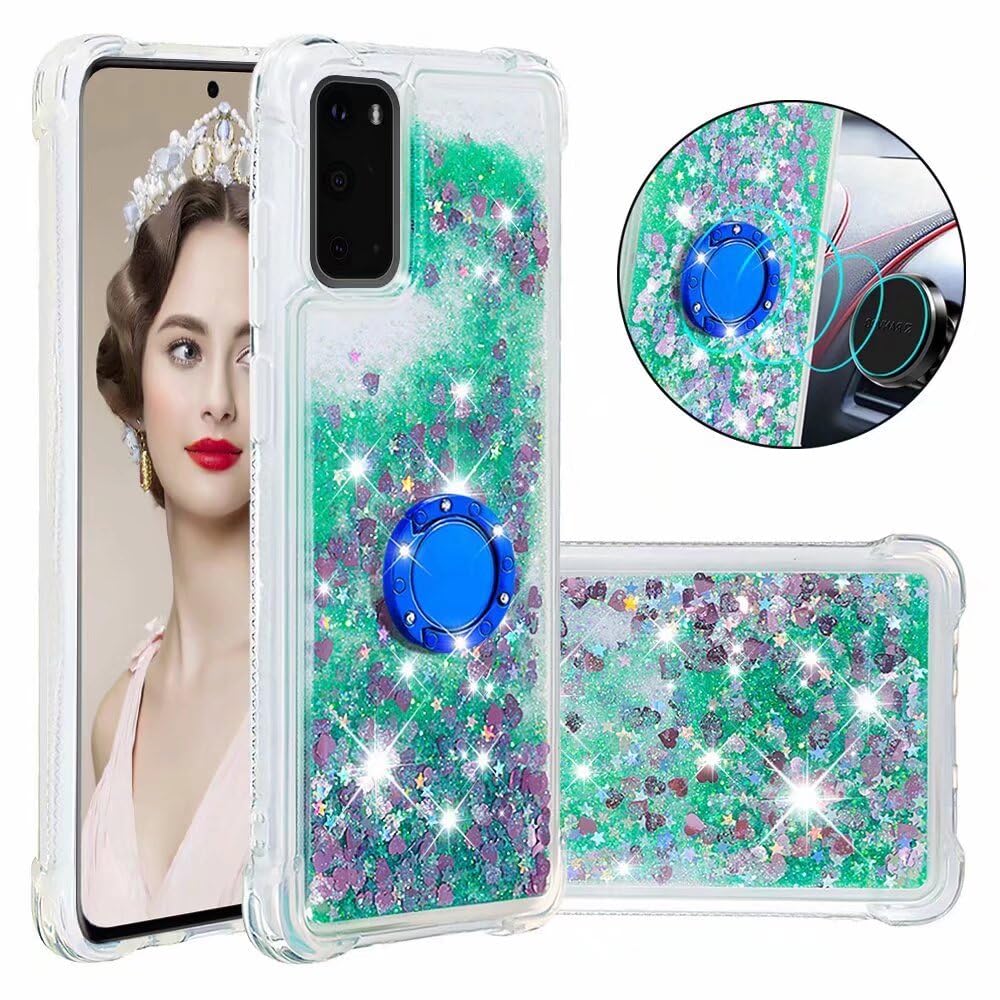 ILING Handyhülle Für Xiaomi Redmi A3 Mit 360° Ring-Ständer & Goldrand – Stoßfest, TPU, Grau