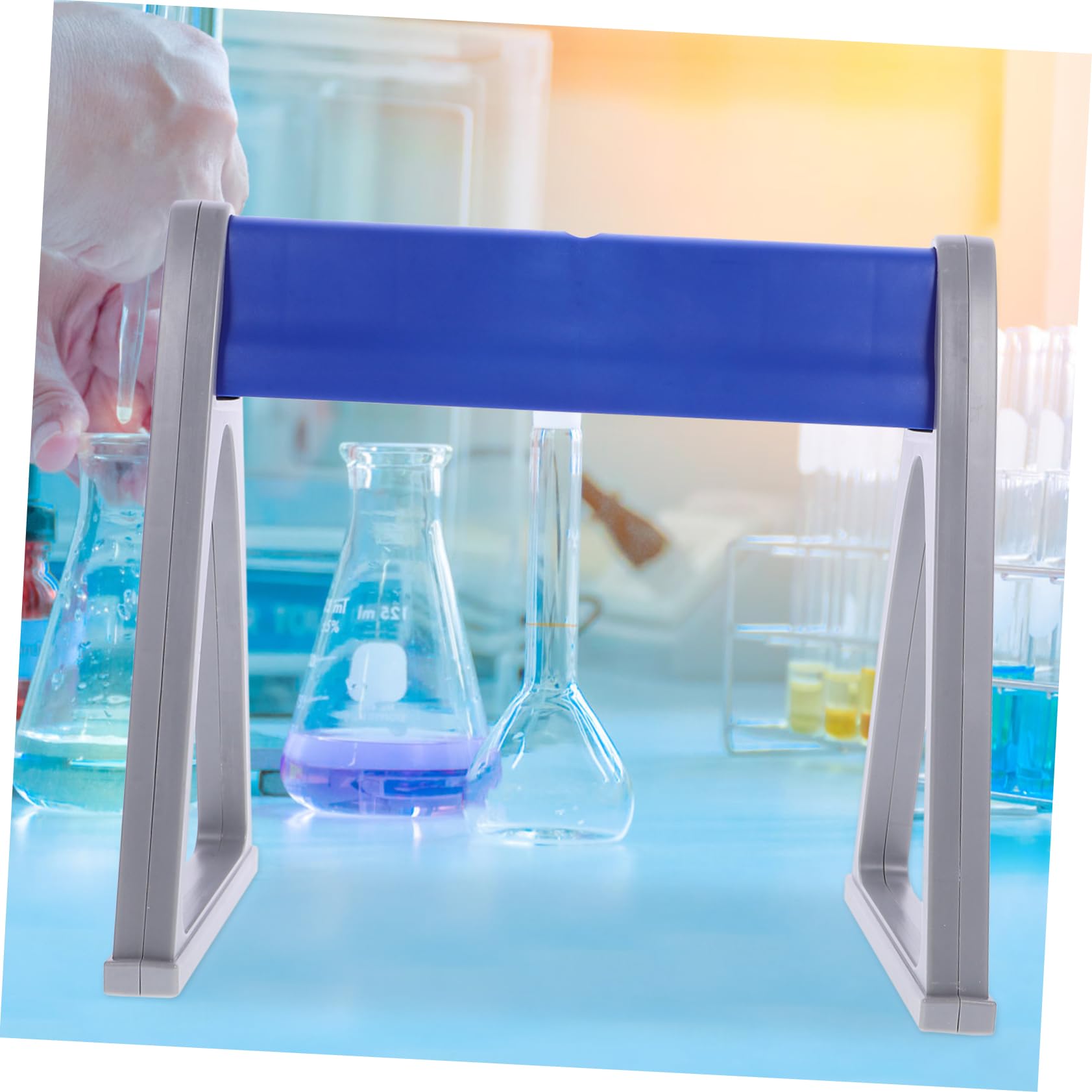 NAMOARLY 4pcs Experiment Pipette Holder Sampling Pipette Storage Rack Lab Stand