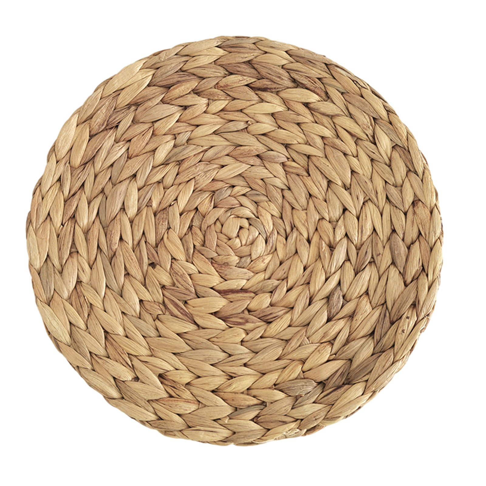 LiRRvb Simple Natural Grass Weave Accent Decors Delicate Rattan Tassels Flower Tray Wall Decorations for Bedroom Round Weaving Ornament for Bedroom