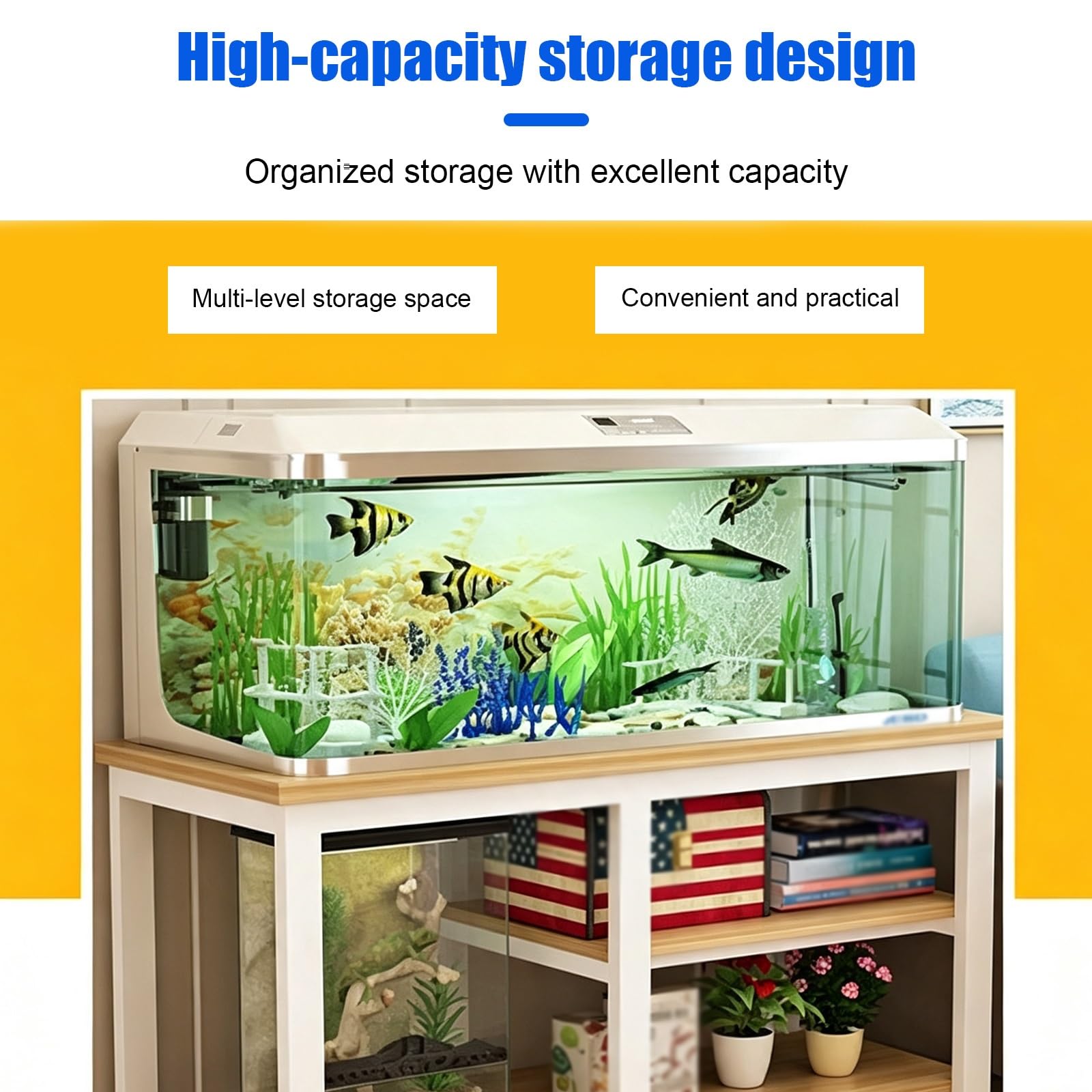 Armadietto Acquario, Supporto Acquario, Supporto Per Terrario