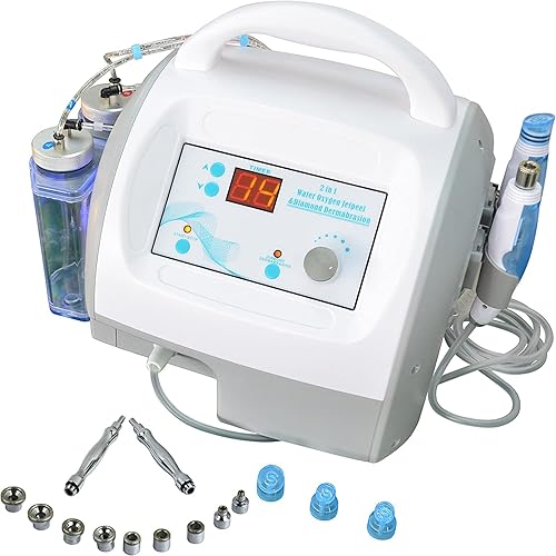 Elitzia Máquina 2 en 1 Hydro Peel Diamond Dermabrasion Skin Peel Water Machine Water Peel Machine ETWD006