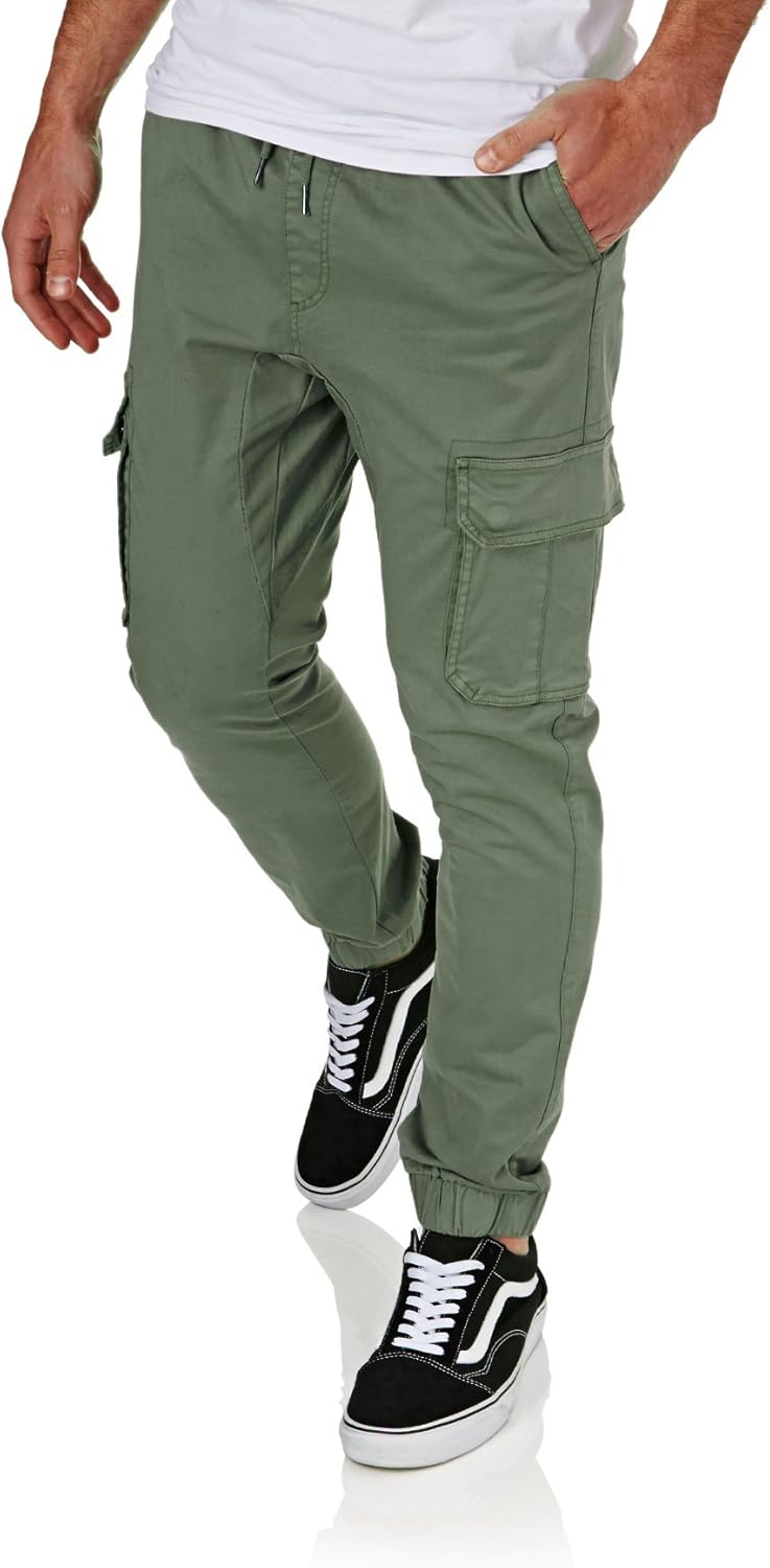 S'well Swell Blunt Elastic Cuff Cargo Pants at Amazon Men’s Clothing store