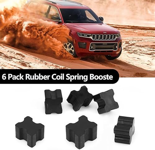 Miniatura 6 de Espaciador de resorte helicoidal de goma, espaciadores de resorte helicoidal resistentes para automóvil, espaciadores de elevación de resorte