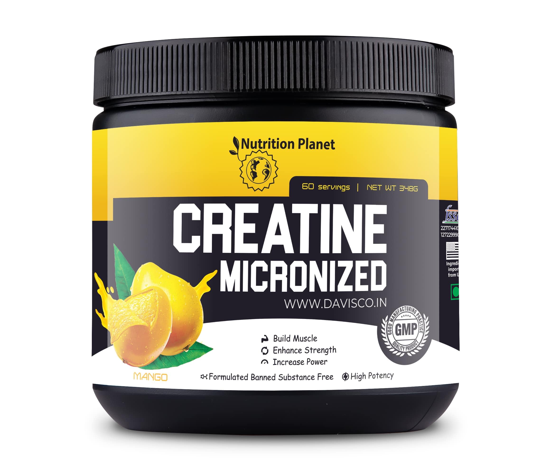 Nutrition Planet Micronized Creatine Monohydrate Powder (Mango, 348 Gram / 0.76 Lb, 60 Servings) (B0CTX1H23K) Amazon Price History, Amazon Price Tracker