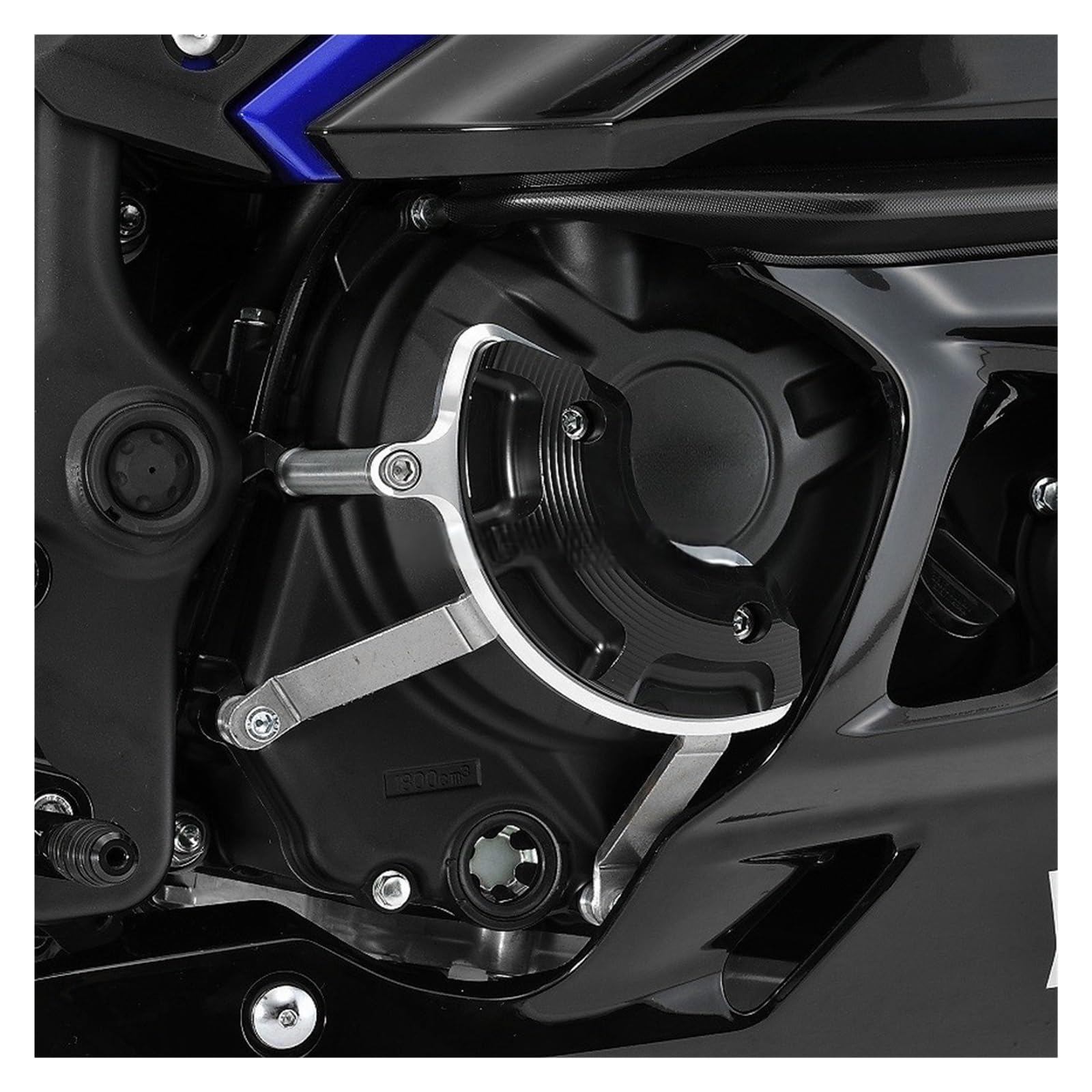 Set di cursori di protezione motore per Yam&aha YZF R3 R25 MT03 MT25 del telaio della carenatura protezione dello statore della cassa YZF-R3 2019-2023 Protezione Carter Motores