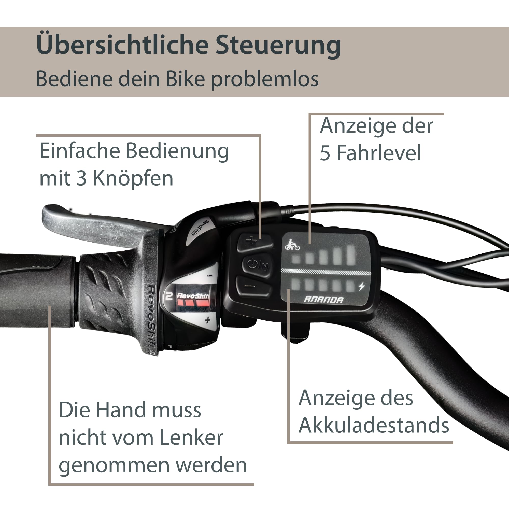 AGON Avesa E-Bike Trekkingrad Pedelec Damen Nabenmotor 21 Gang