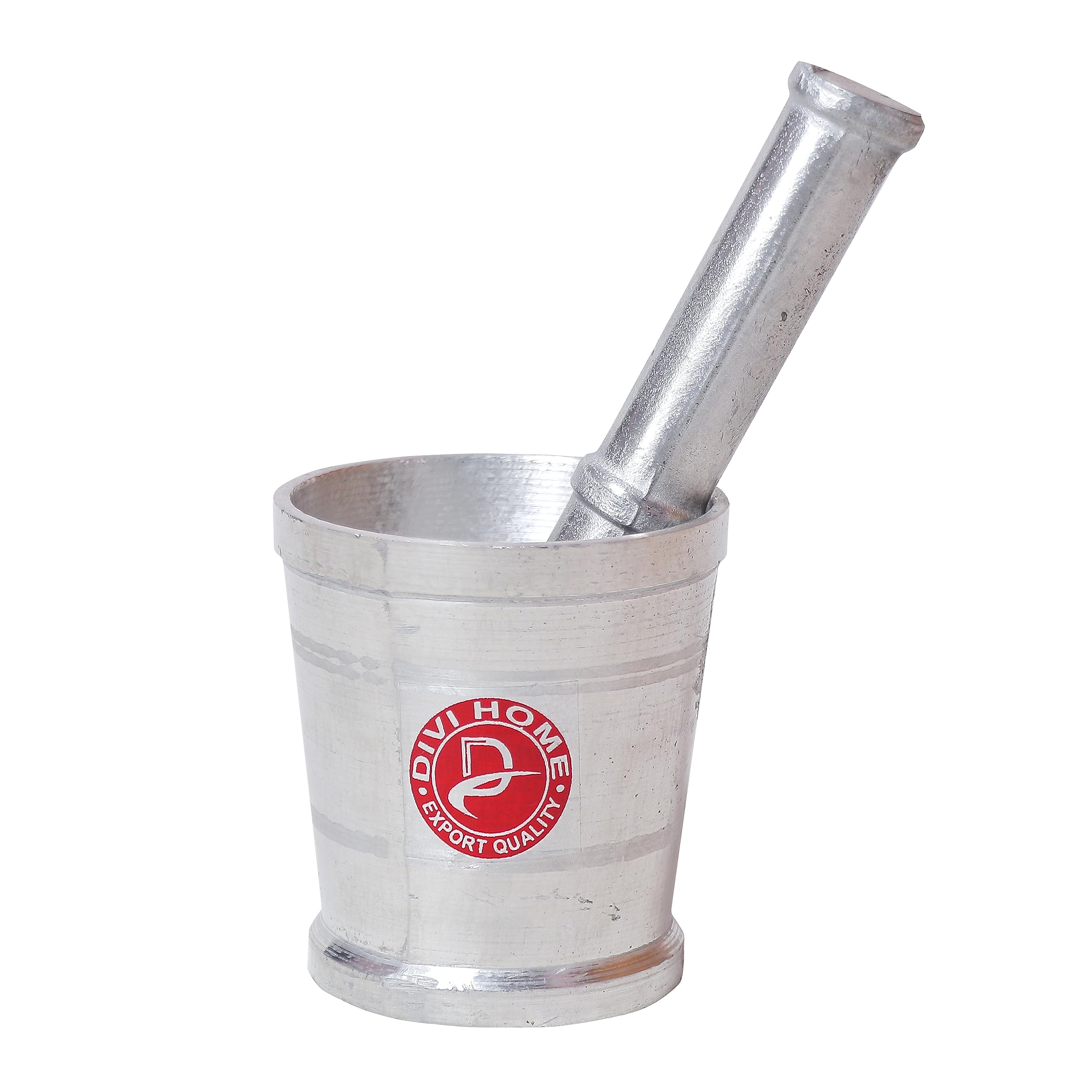 DIVI HOME-Heavy Gauge Aluminium Mortar and Pestle|| Khal Dasta Ural Set Aluminium khalbatta Okhli Masher Spice Mixer for Home and Restaurant Kitchen- (Design-4) Matka small (B0CGVJXPBS) Amazon Price History, Amazon Price Tracker