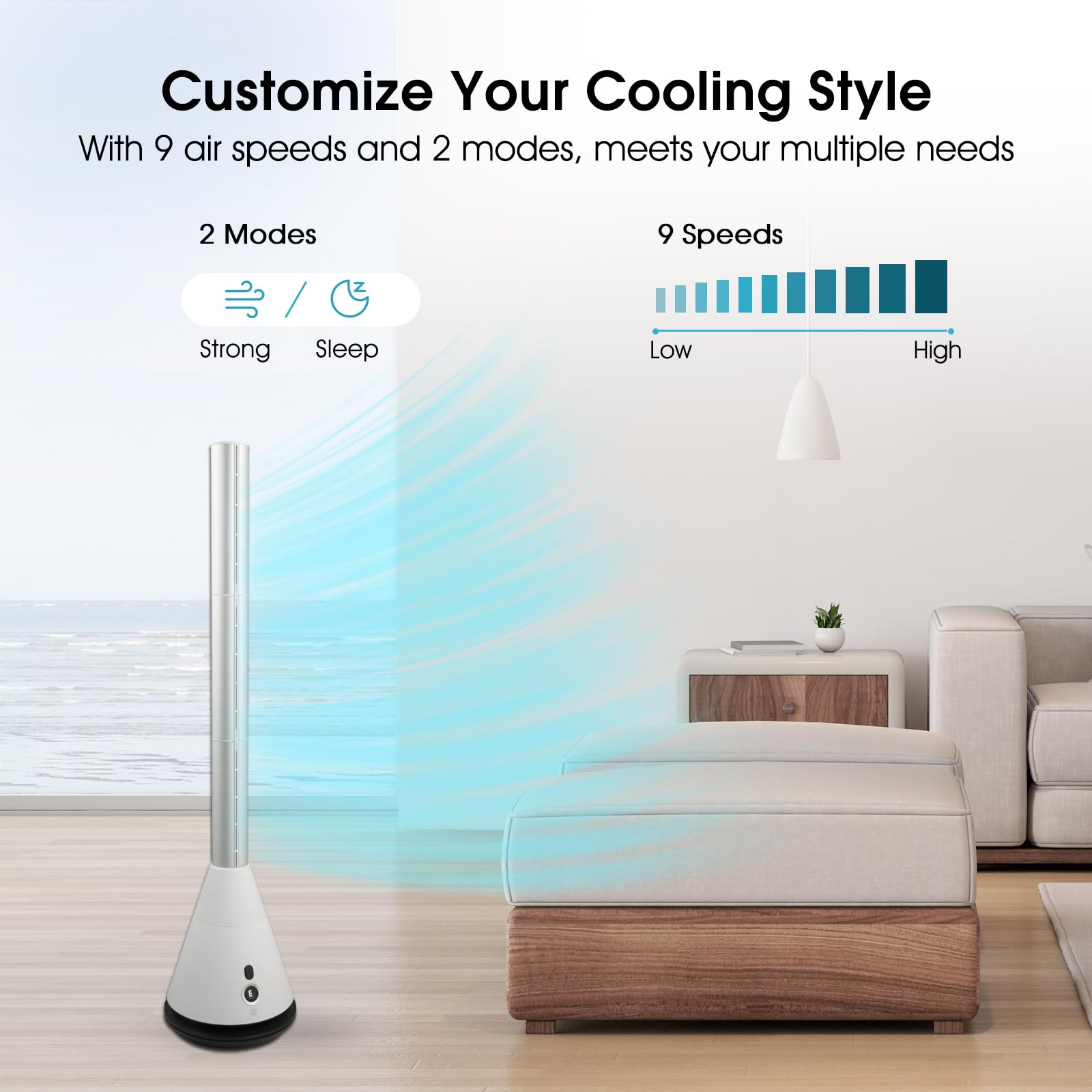 【冬用】HOT&COOL BladelessFan UML-046JR Amazon.com: TrendGear Bladeless Tower Fan with Remote, 80