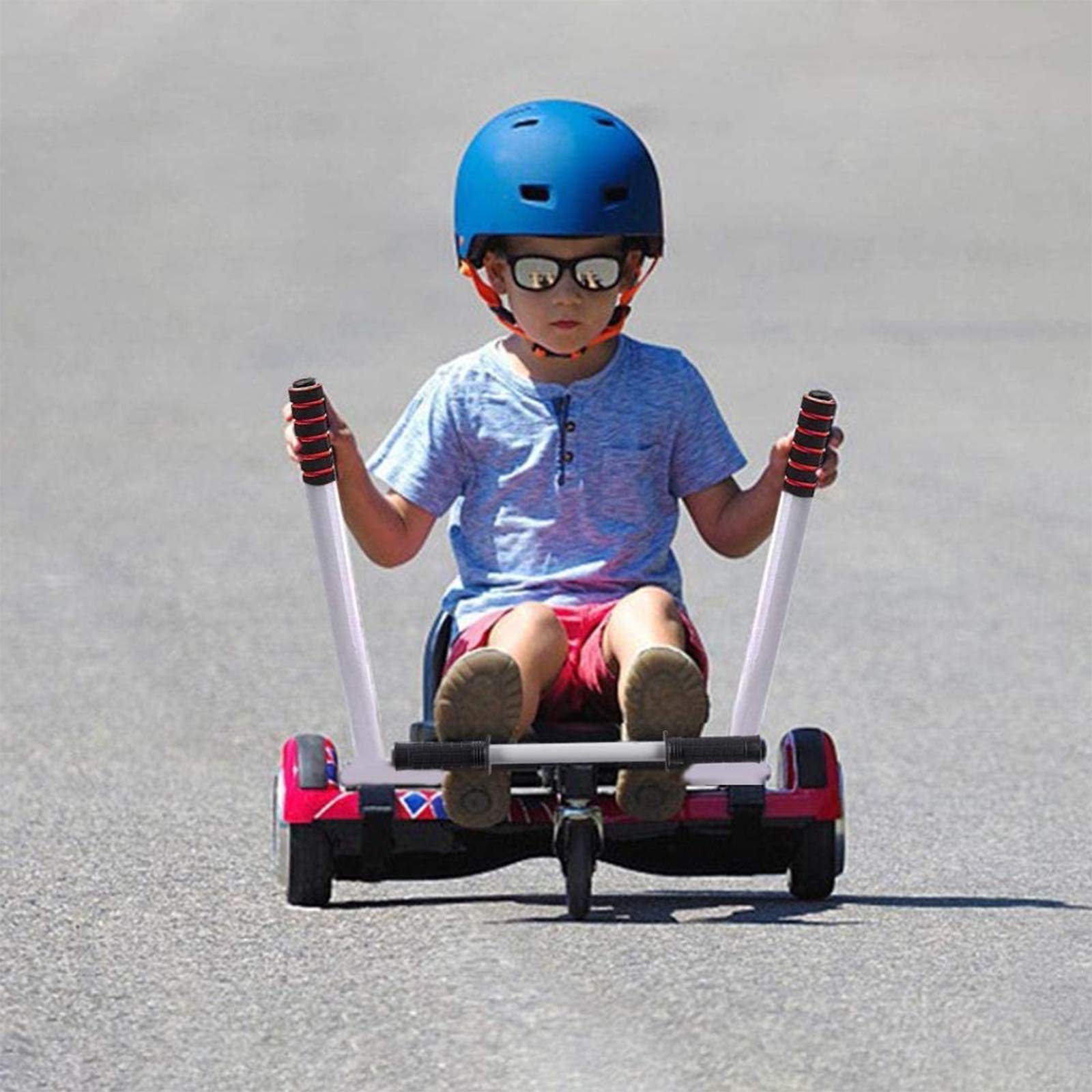 TGHY Hoverkart Sièges Transforme Votre Hoverboard en Kart à Pédales Sangle et Cadre Réglables Convient pour Hoverboard 6,5" 8,0" et 10" Meilleur Cadeau pour Les Enfants