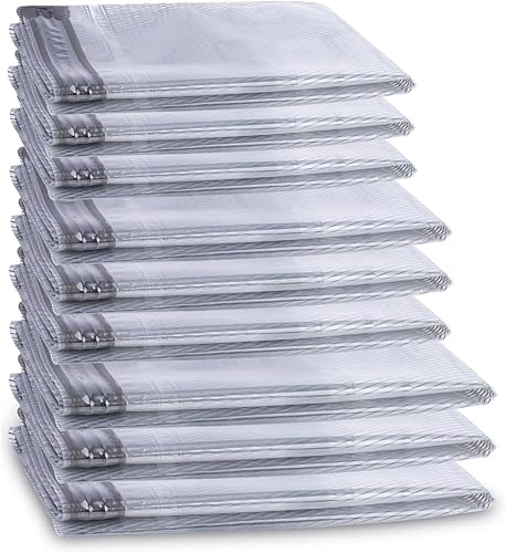 Miniatura 8 de Paquete de 9 bolsas de almacenamiento al vacío para viajes, bolsas de compresión que ahorran espacio (no incluye bomba)