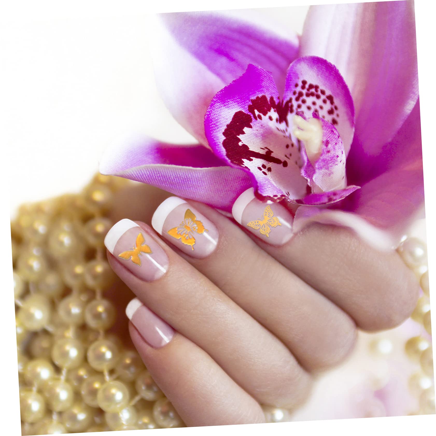 3 Set Adesivi Per Unghie Per Decorazioni Manicure Nail Art Facile E Design Casual Per Unghie Te 8 Fogli*3