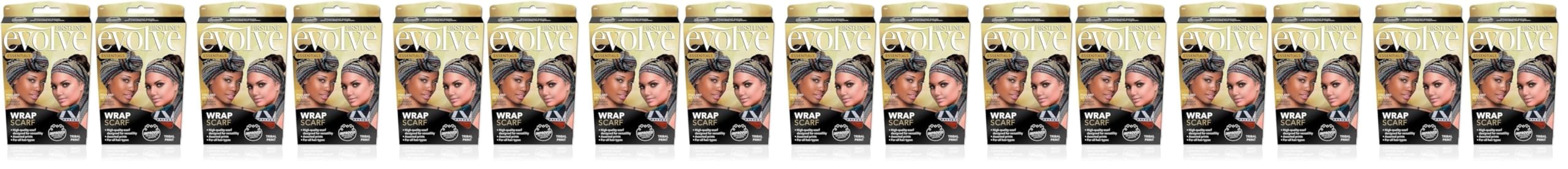 Evolve Multi-colored Tribal Print Spring Scarf - Cotton/Polyester/Rayon - Unisex - Fashion-conscious Adults