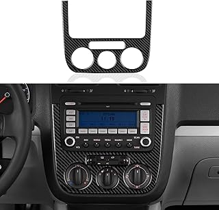 Sponsored You’re seeing this ad based on the product’s relevance to your search query.Learn more about this advertisement Car Carbon Fibre CD Panel Cover Trim Sticker Compatible with Volkswagen Jetta V/Golf/Golf GTI/Golf Plus/Golf R32/Variant Interior Accessories (A)