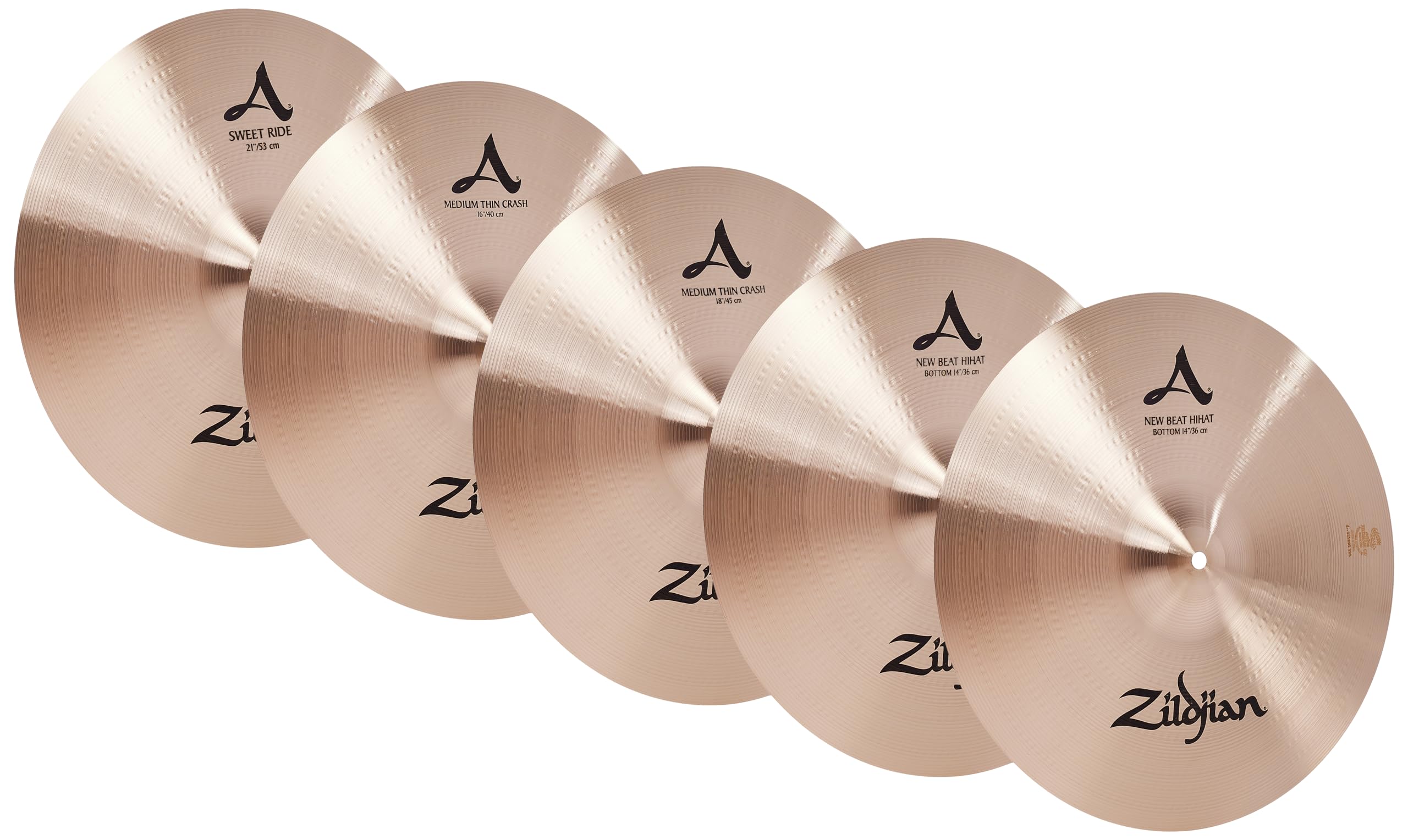 ZildjianシンバルA3点セット