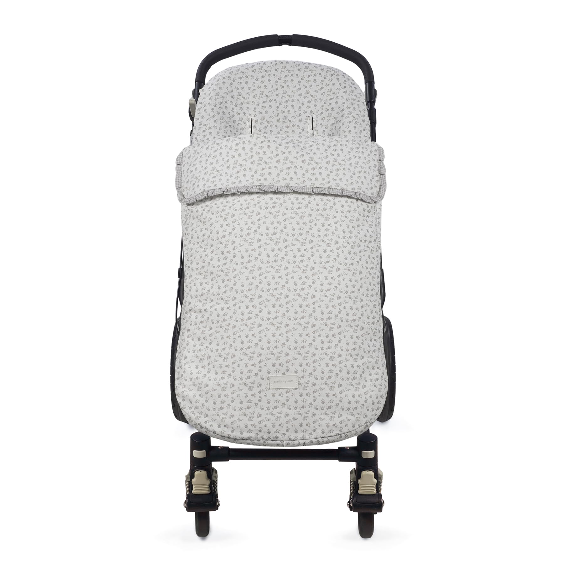 SACO SILLA ENTRETIEMPO LITTLE BLOOM FLOR GRIS TOG 2,5