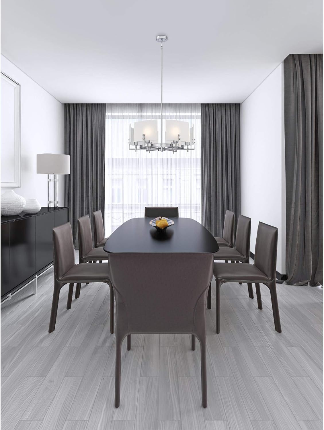 Crаzу Dеаlѕ Westinghouse Lighting 6369400 Enzo James, Brushed Nickel Finish with Frosted Glass Six-Light Indoor Chandelier, One Size Suреr Dеаl Prоduсt Westinghouse Lighting 6369400 Enzo James, Brushed Nickel Finish with Frosted Glass Six-Light Indoor Chandelier, One Size